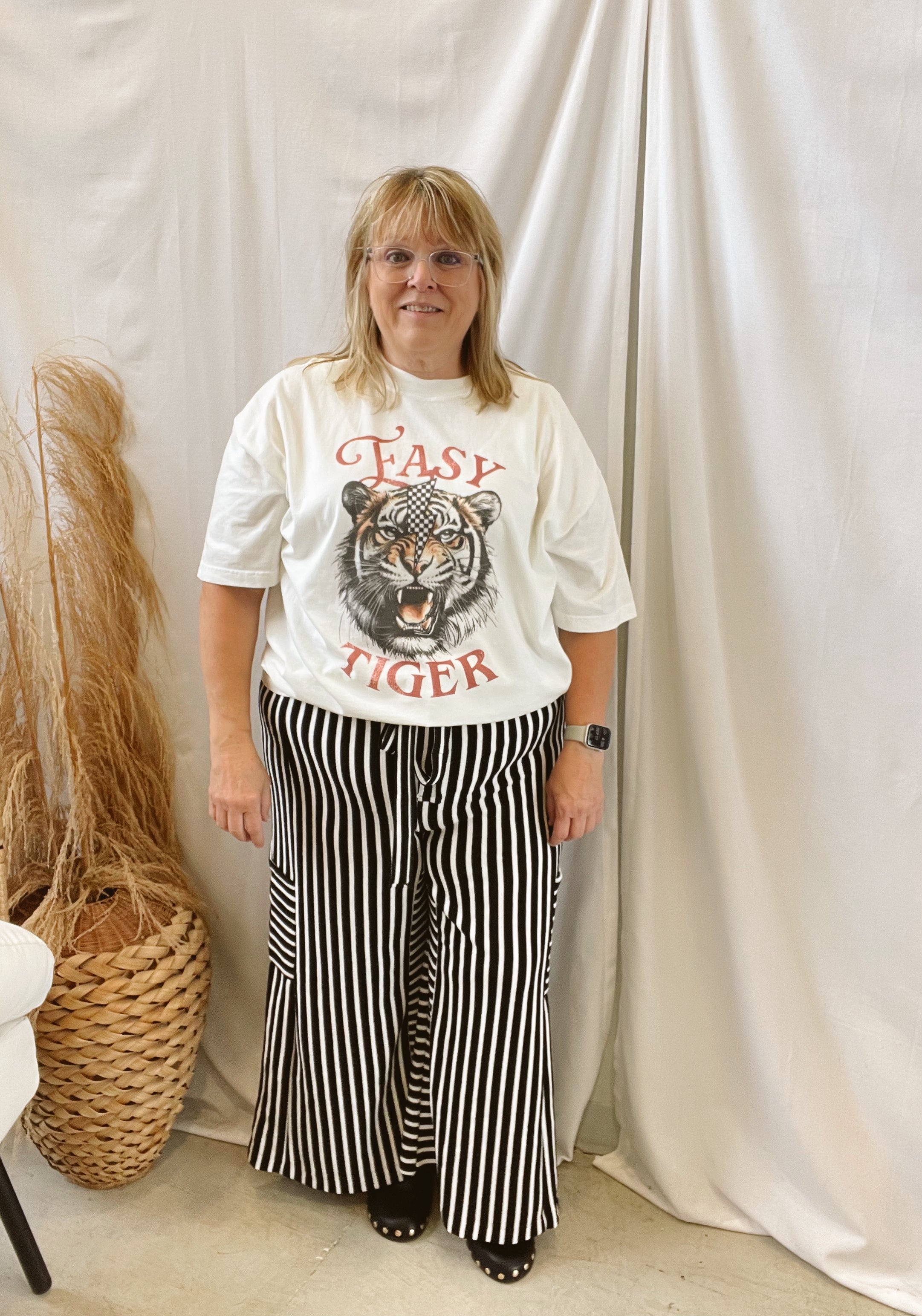Easy Tiger Tee-Graphic Tees-jade-The Silo Boutique, Women's Fashion Boutique Located in Warren and Grand Forks North Dakota