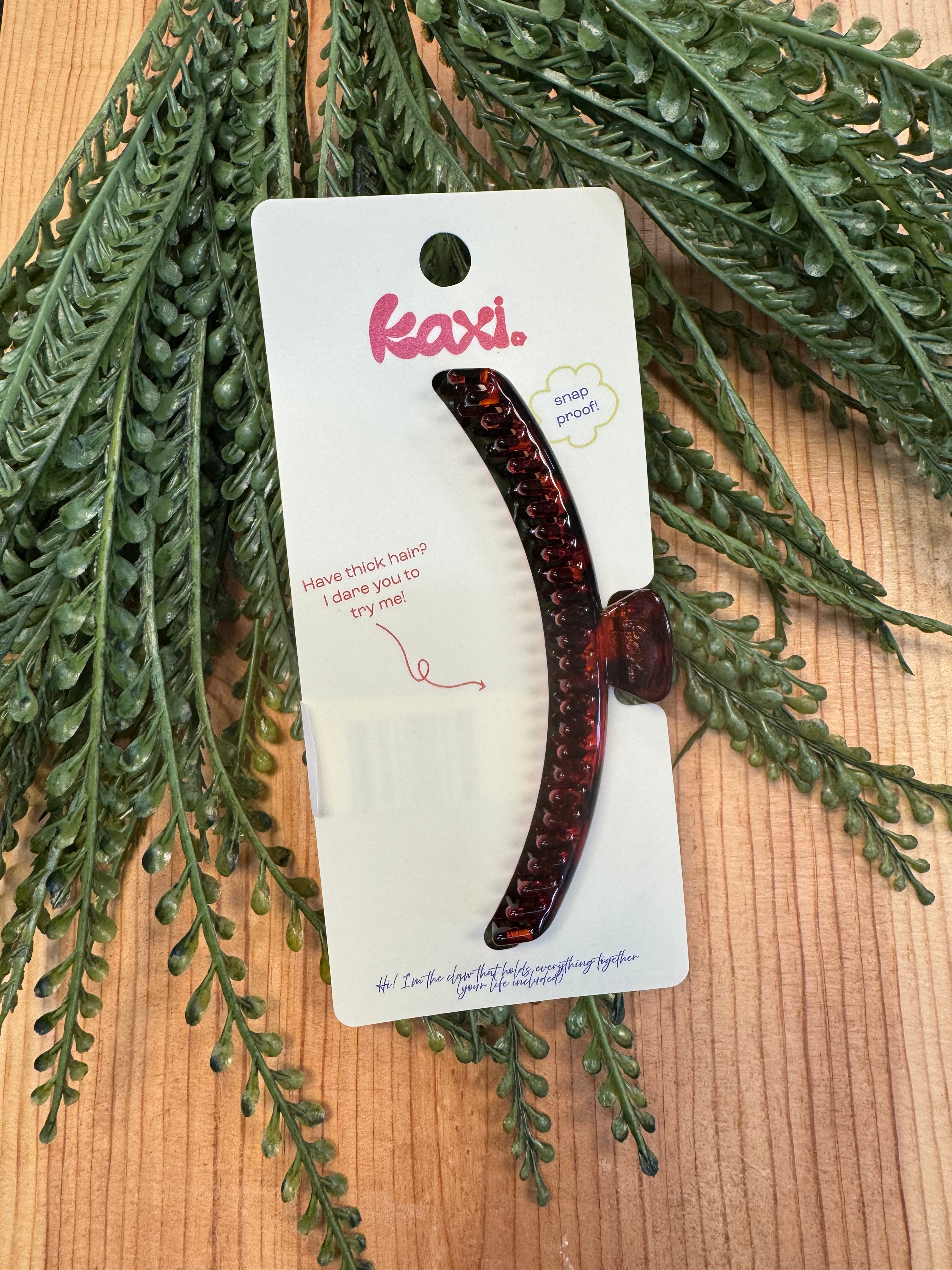 KAXI Hold Everything Claw Clip-Tortoise-Hair Accessories-kaxi-The Silo Boutique, Women's Fashion Boutique Located in Warren and Grand Forks North Dakota