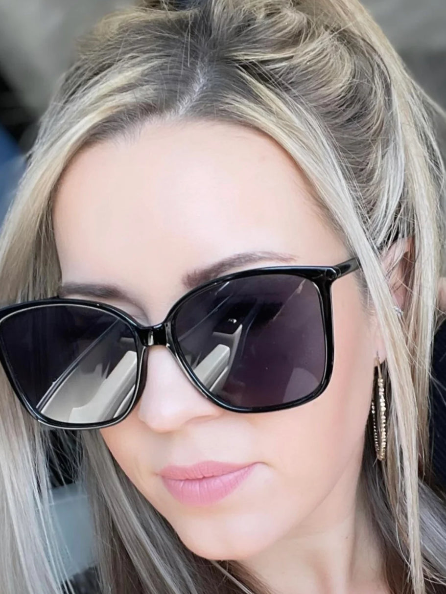 Dax High Class Black Sunglasses-Sunglasses-dax-The Silo Boutique, Women's Fashion Boutique Located in Warren and Grand Forks North Dakota