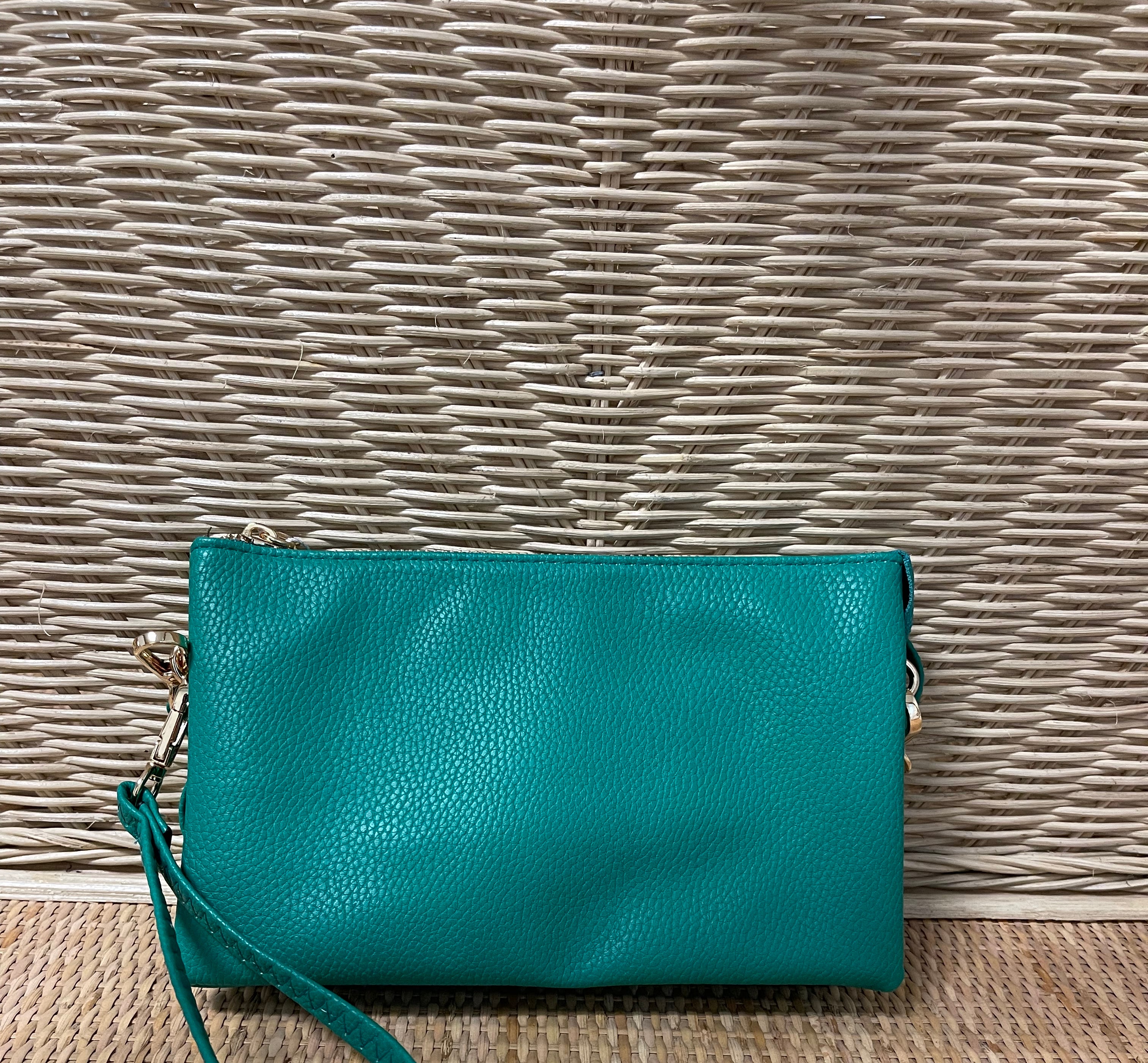 Riley 3 Compartment Crossbody/Wristlet-Crossbody Purses-Jen and Co-The Silo Boutique, Women's Fashion Boutique Located in Warren and Grand Forks North Dakota
