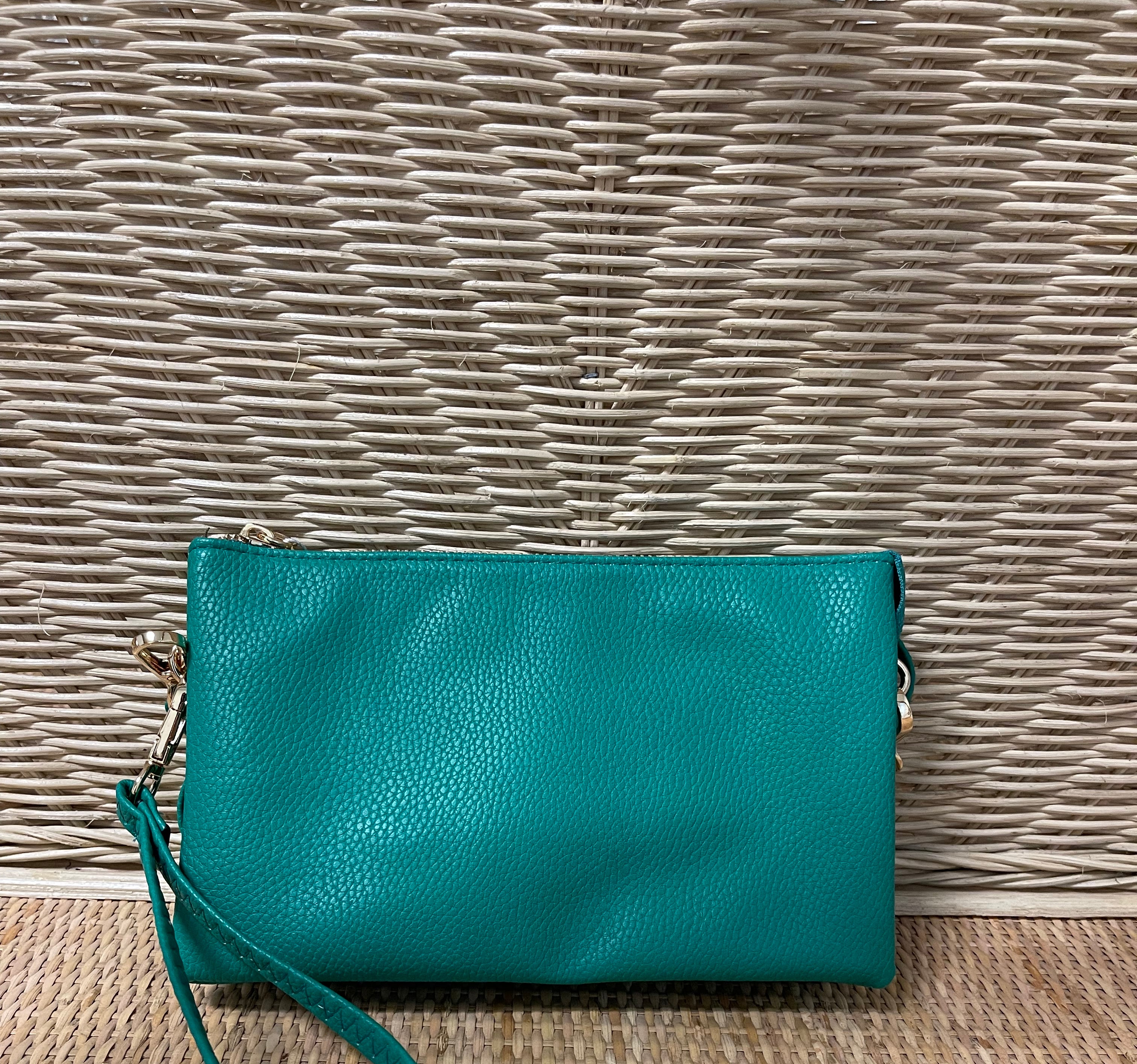 Riley 3 Compartment Crossbody/Wristlet-Crossbody Purses-Jen and Co-The Silo Boutique, Women's Fashion Boutique Located in Warren and Grand Forks North Dakota