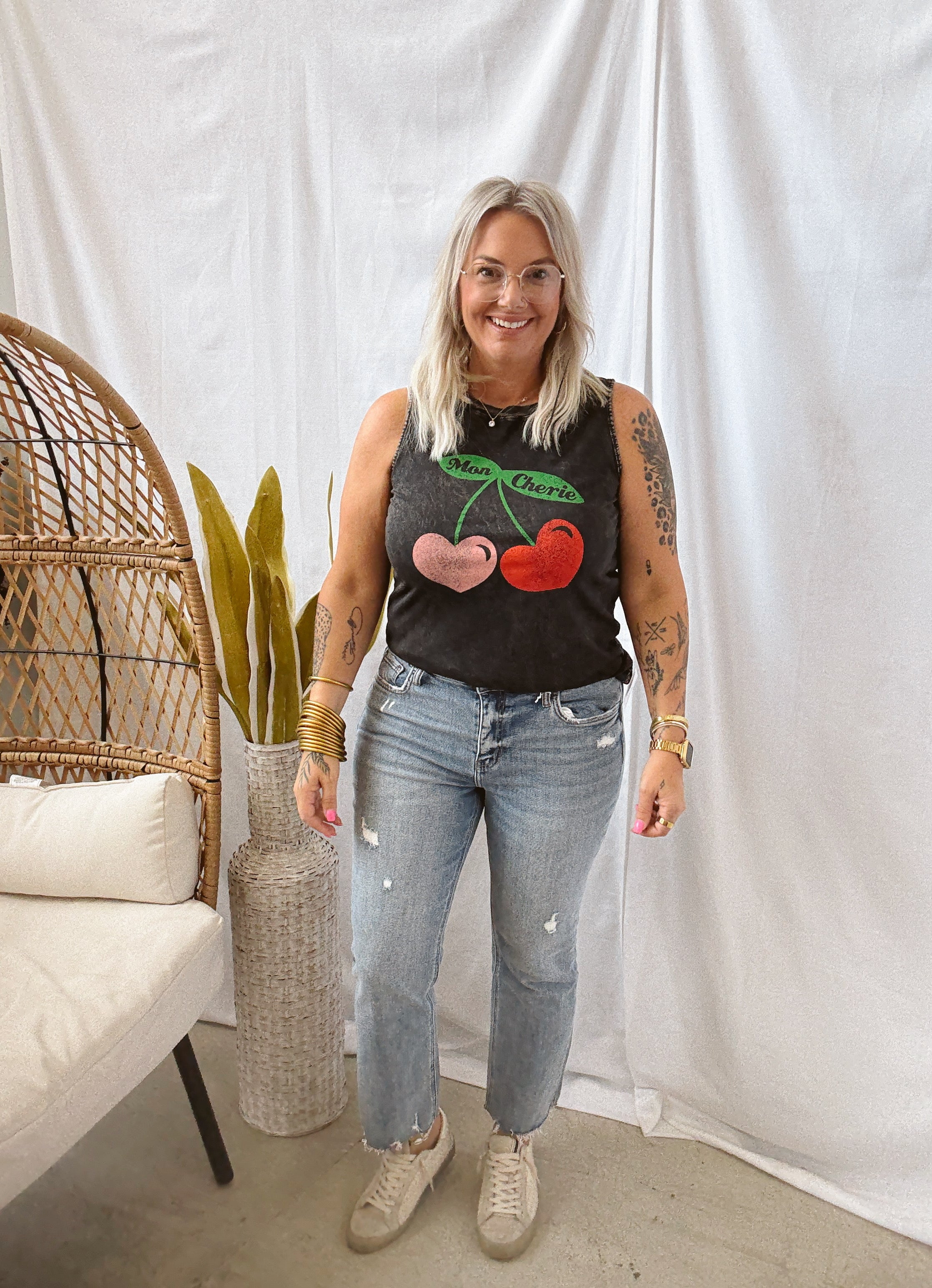 Lovervet Cali Kisses Crop Kick Flare Jeans-Jeans-lovervet-The Silo Boutique, Women's Fashion Boutique Located in Warren and Grand Forks North Dakota