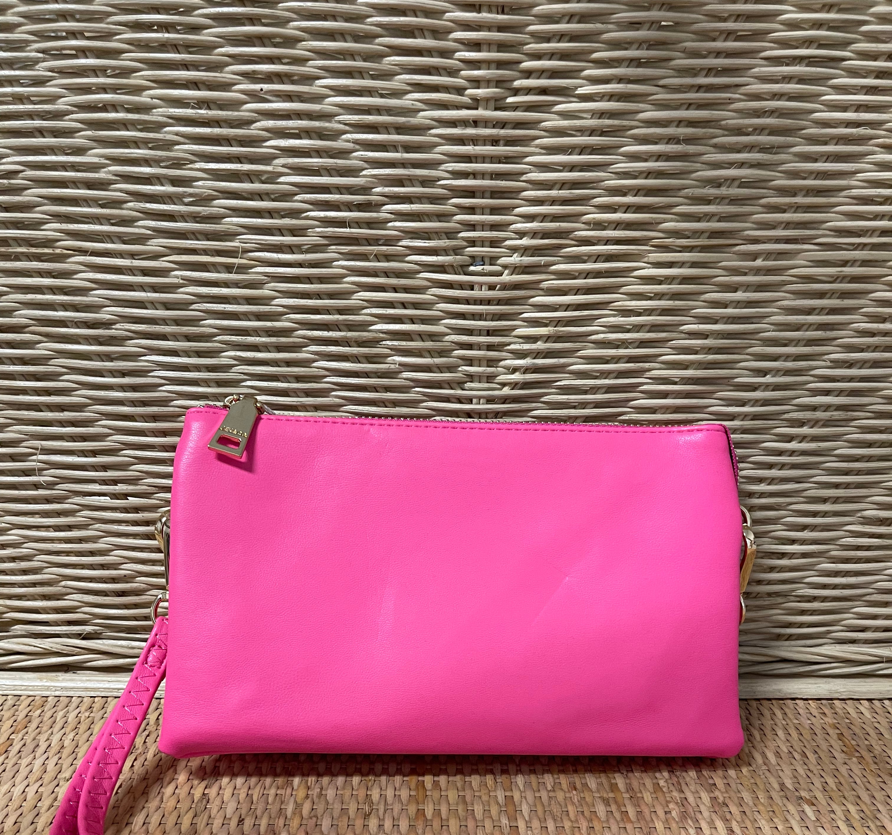 Riley 3 Compartment Crossbody/Wristlet-Crossbody Purses-Jen and Co-The Silo Boutique, Women's Fashion Boutique Located in Warren and Grand Forks North Dakota