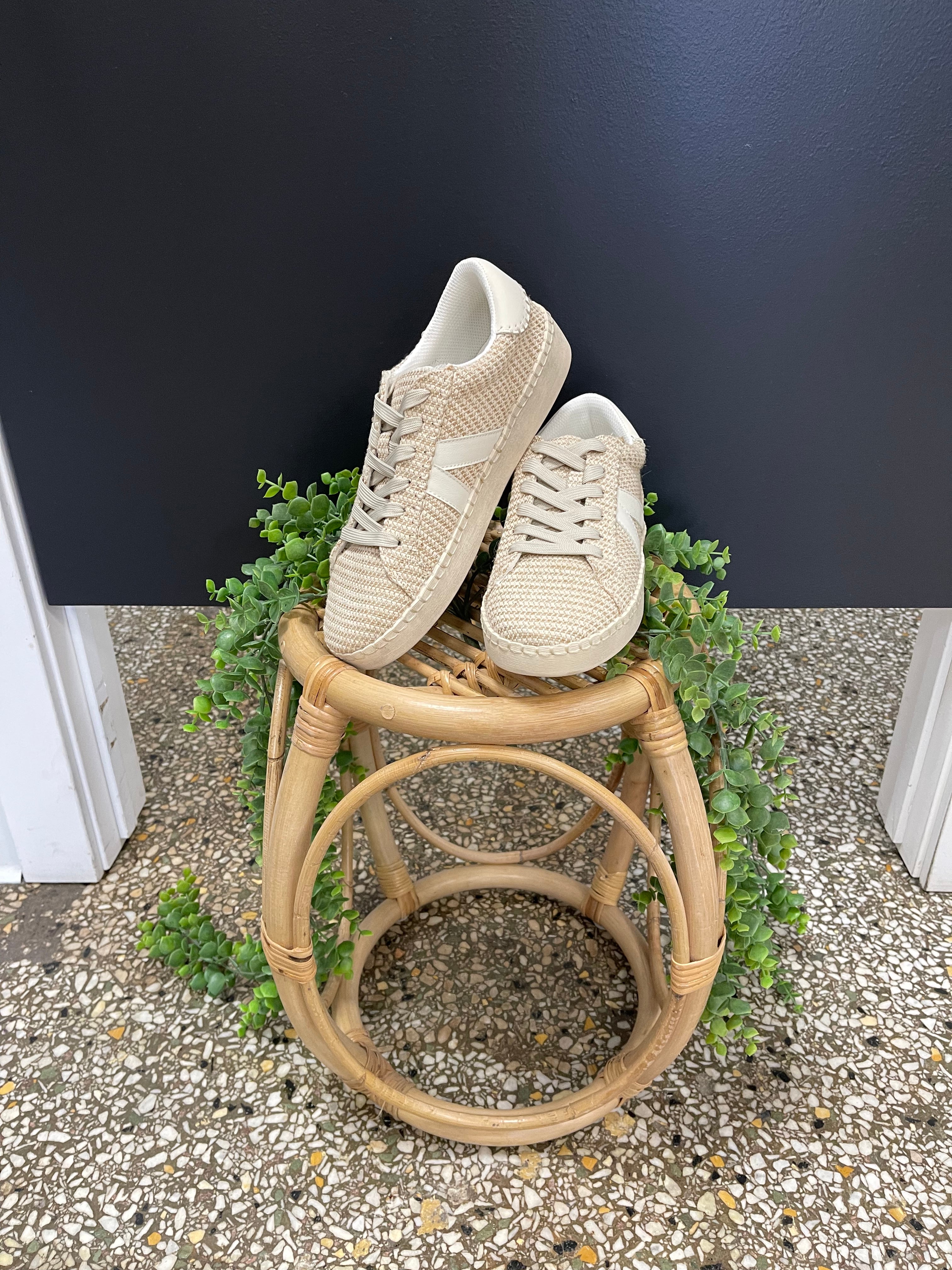 Corky's Friend Zone Sneaker-White Combo-Shoes-corkys-The Silo Boutique, Women's Fashion Boutique Located in Warren and Grand Forks North Dakota