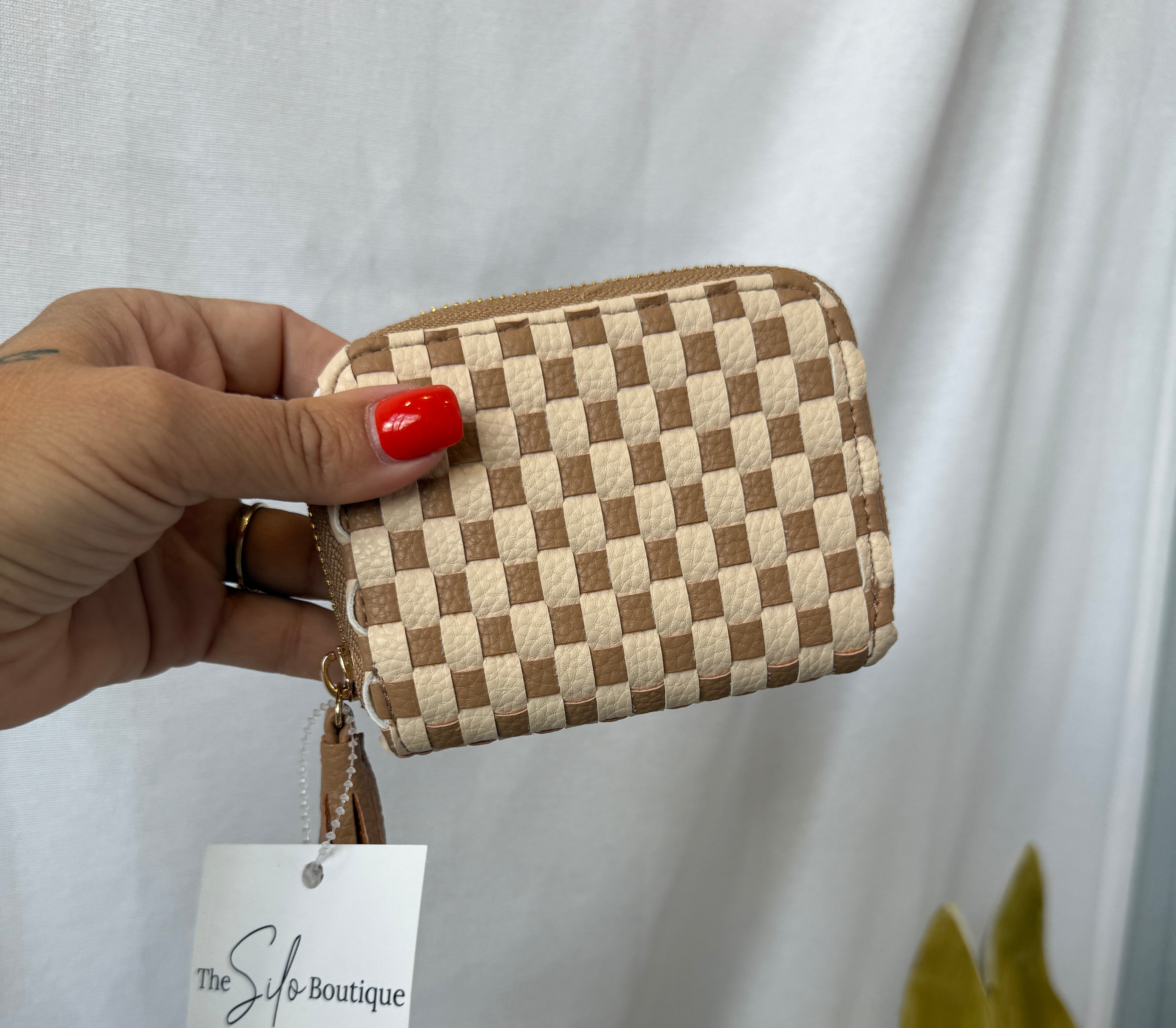 Pretty Simple Wynona Woven Wallet-Wallets-pretty simple-The Silo Boutique, Women's Fashion Boutique Located in Warren and Grand Forks North Dakota