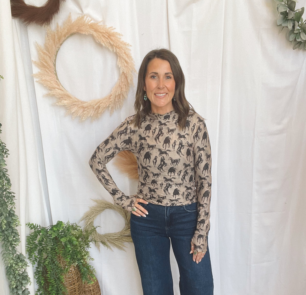 Risen Erika Wide Leg Ankle Jeans-Jeans-risen-The Silo Boutique, Women's Fashion Boutique Located in Warren and Grand Forks North Dakota