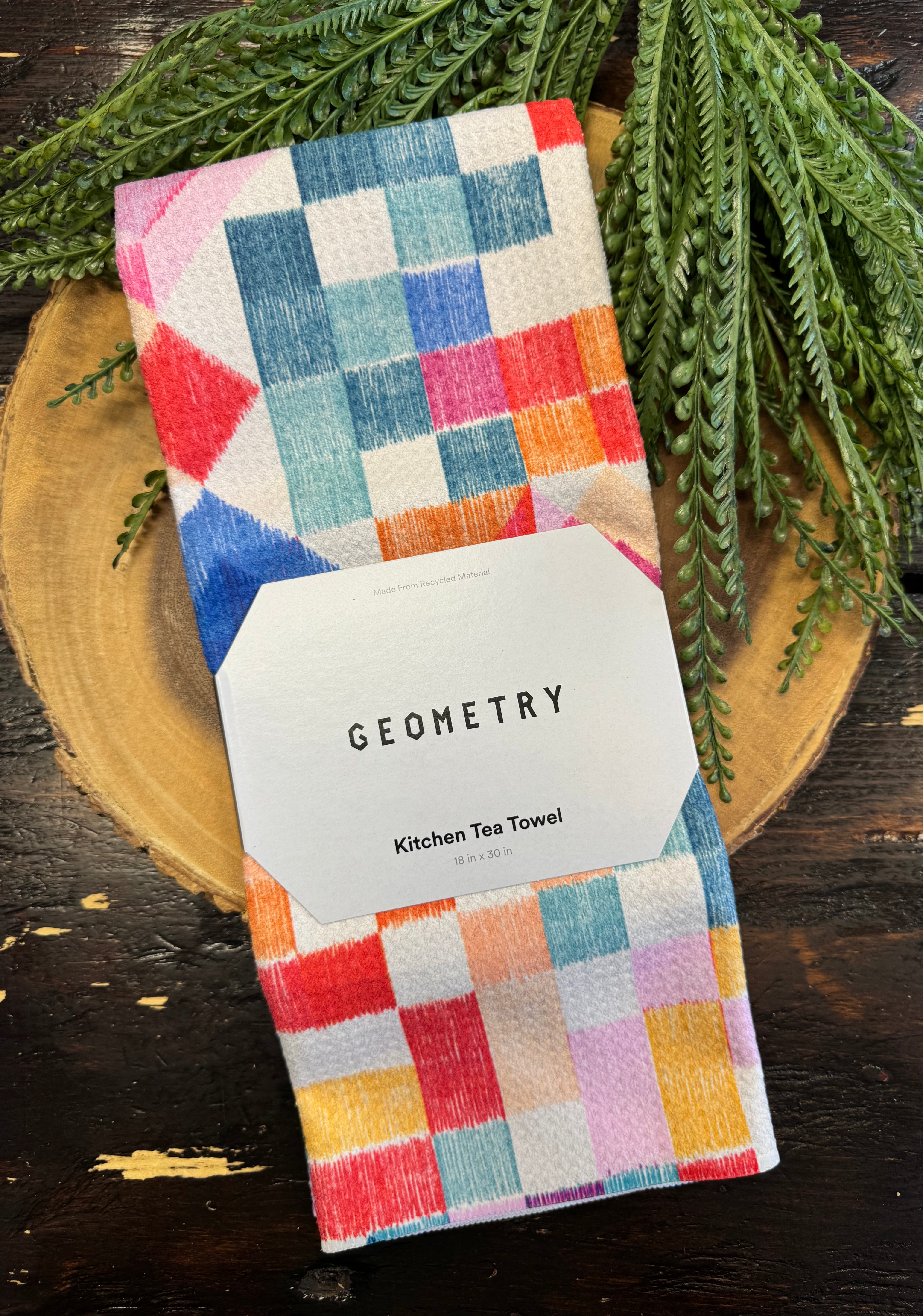 Geometry Tea Towel-dish cloth-geometry-The Silo Boutique, Women's Fashion Boutique Located in Warren and Grand Forks North Dakota