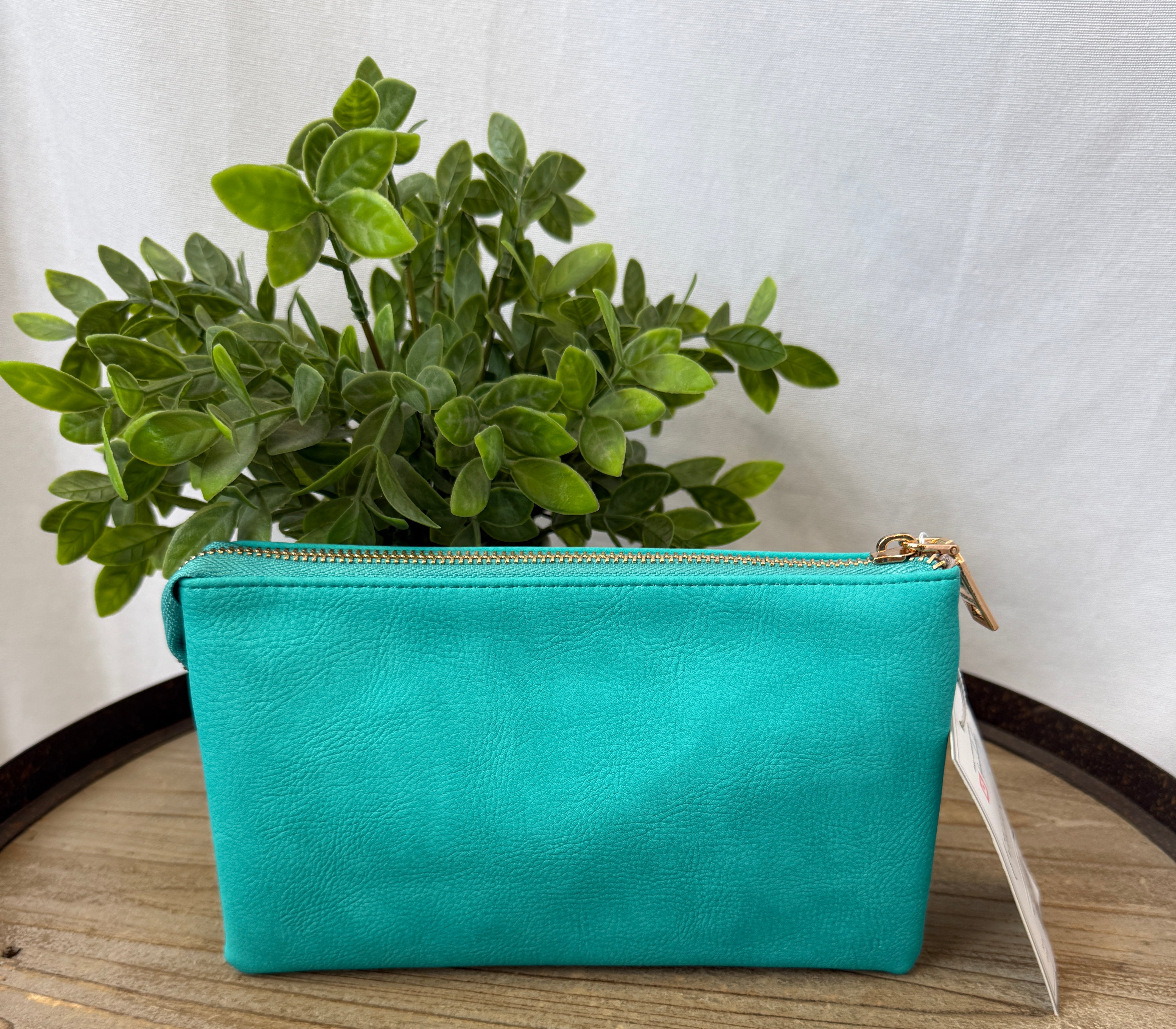 Riley 3 Compartment Crossbody/Wristlet-Crossbody Purses-Jen and Co-The Silo Boutique, Women's Fashion Boutique Located in Warren and Grand Forks North Dakota