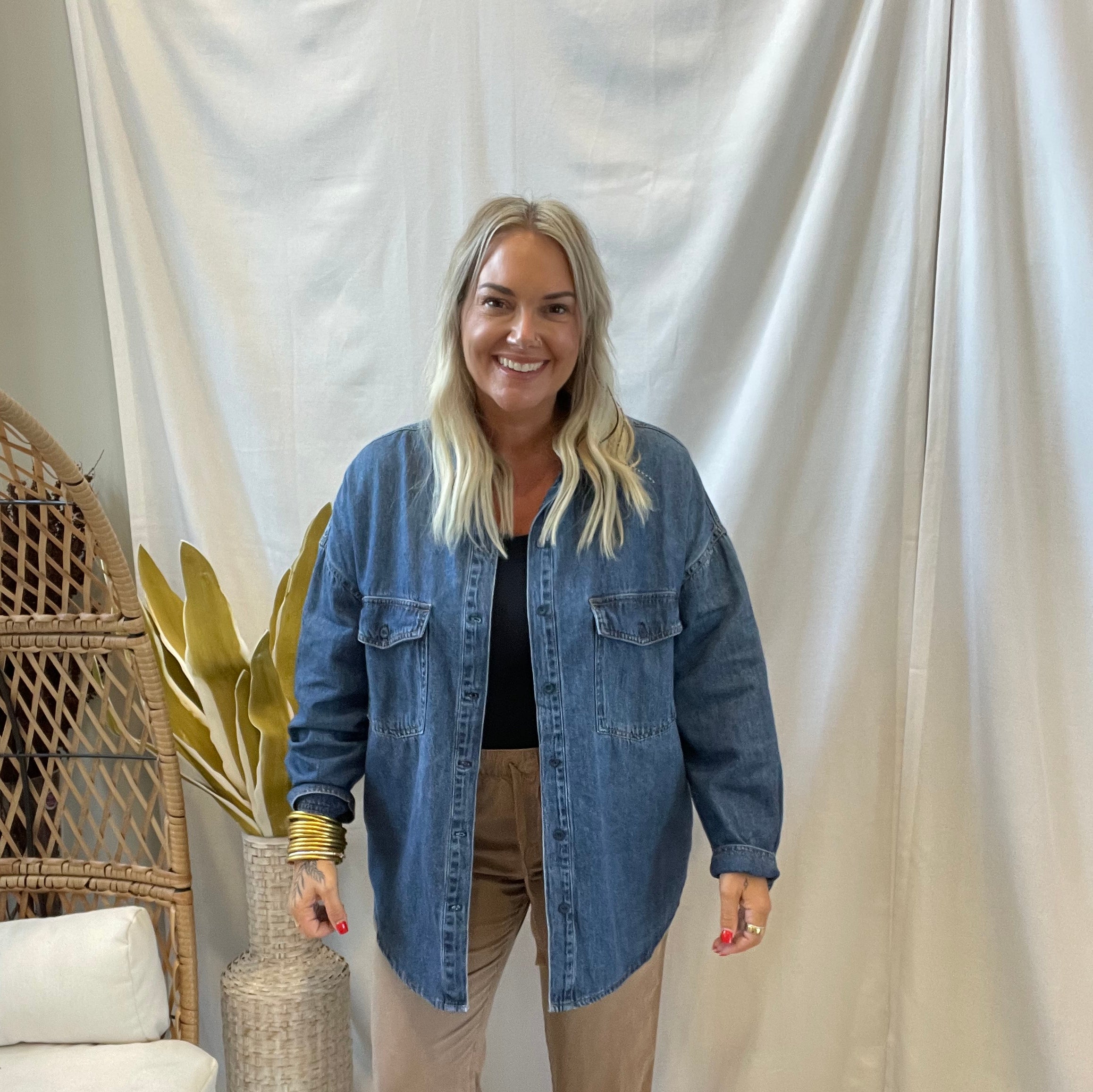 Cool Tapered Tencel Pants-Taupe-Pants-be cool-The Silo Boutique, Women's Fashion Boutique Located in Warren and Grand Forks North Dakota