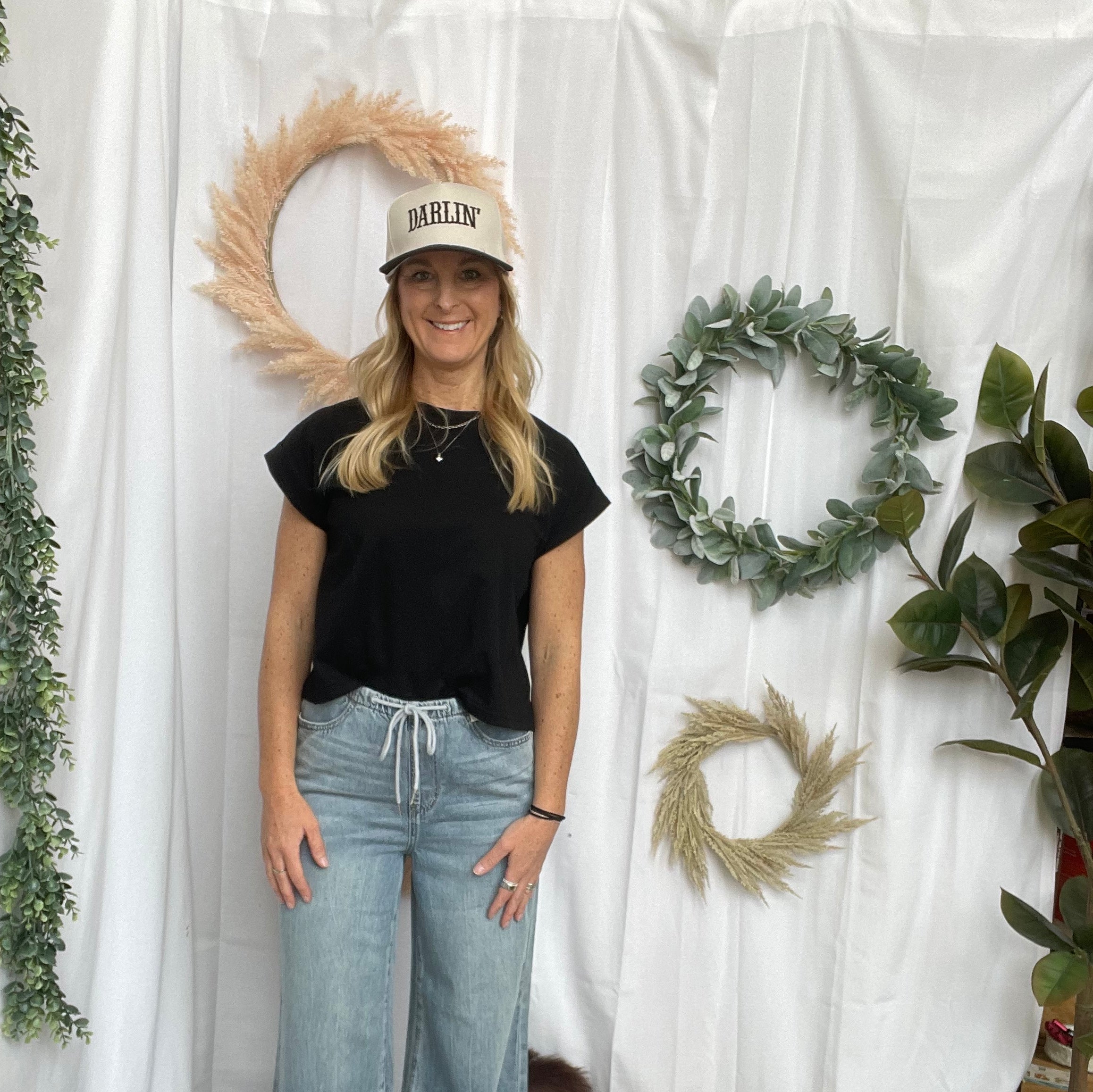 Judy Blue Palazzo Featherweight Jeans-Jeans-judy blue-The Silo Boutique, Women's Fashion Boutique Located in Warren and Grand Forks North Dakota