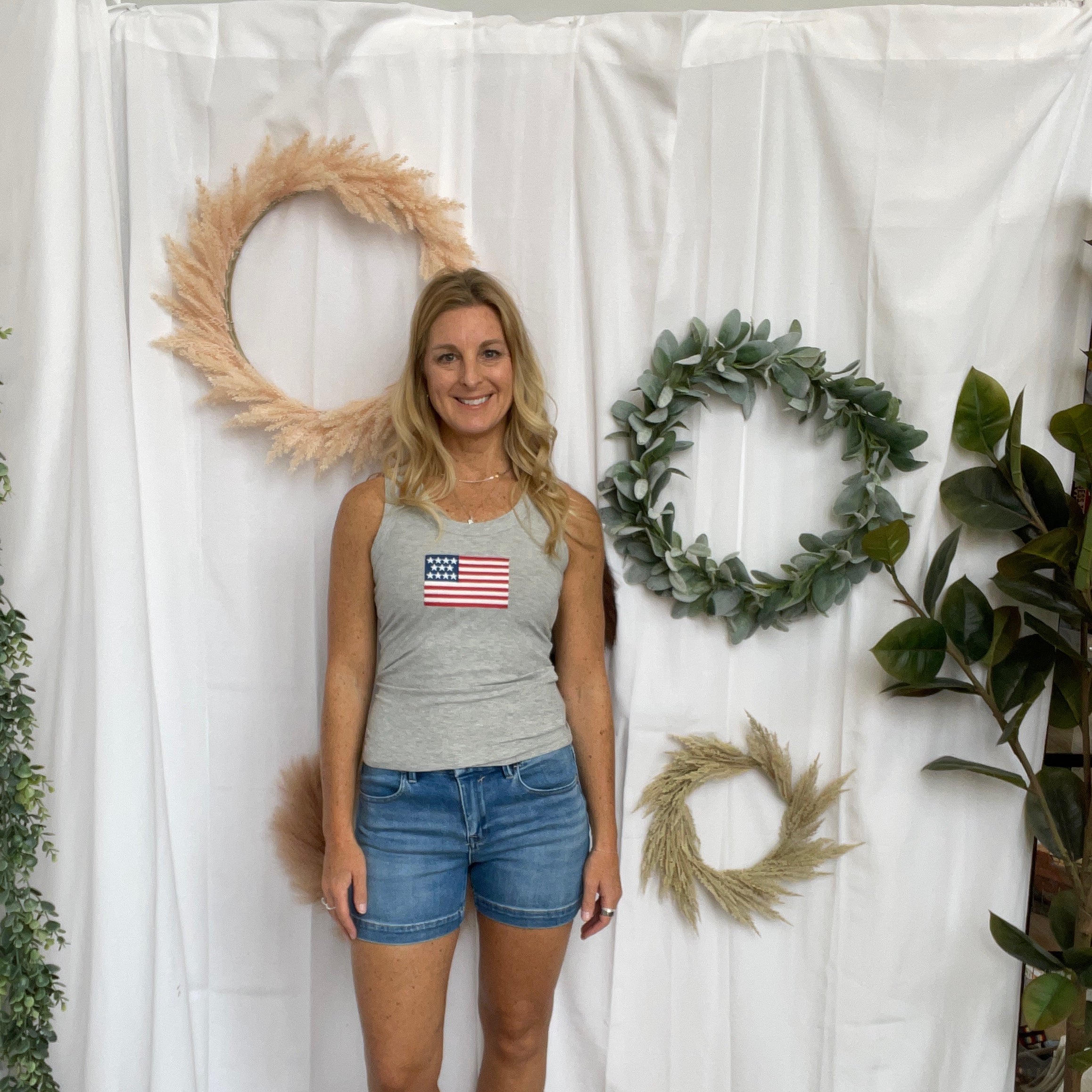 Risen Kylie Cuffed Hem Shorts-Shorts-risen-The Silo Boutique, Women's Fashion Boutique Located in Warren and Grand Forks North Dakota