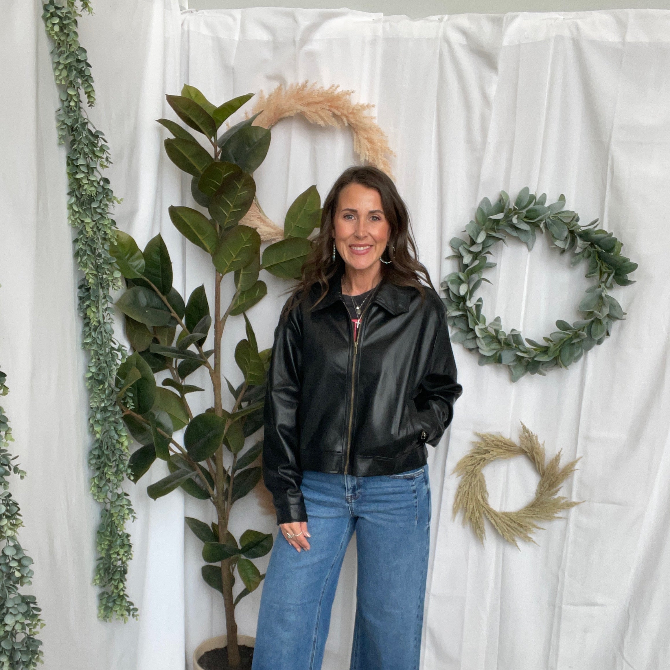 Risen Slouchy Wide Leg Jeans-Jeans-risen-The Silo Boutique, Women's Fashion Boutique Located in Warren and Grand Forks North Dakota