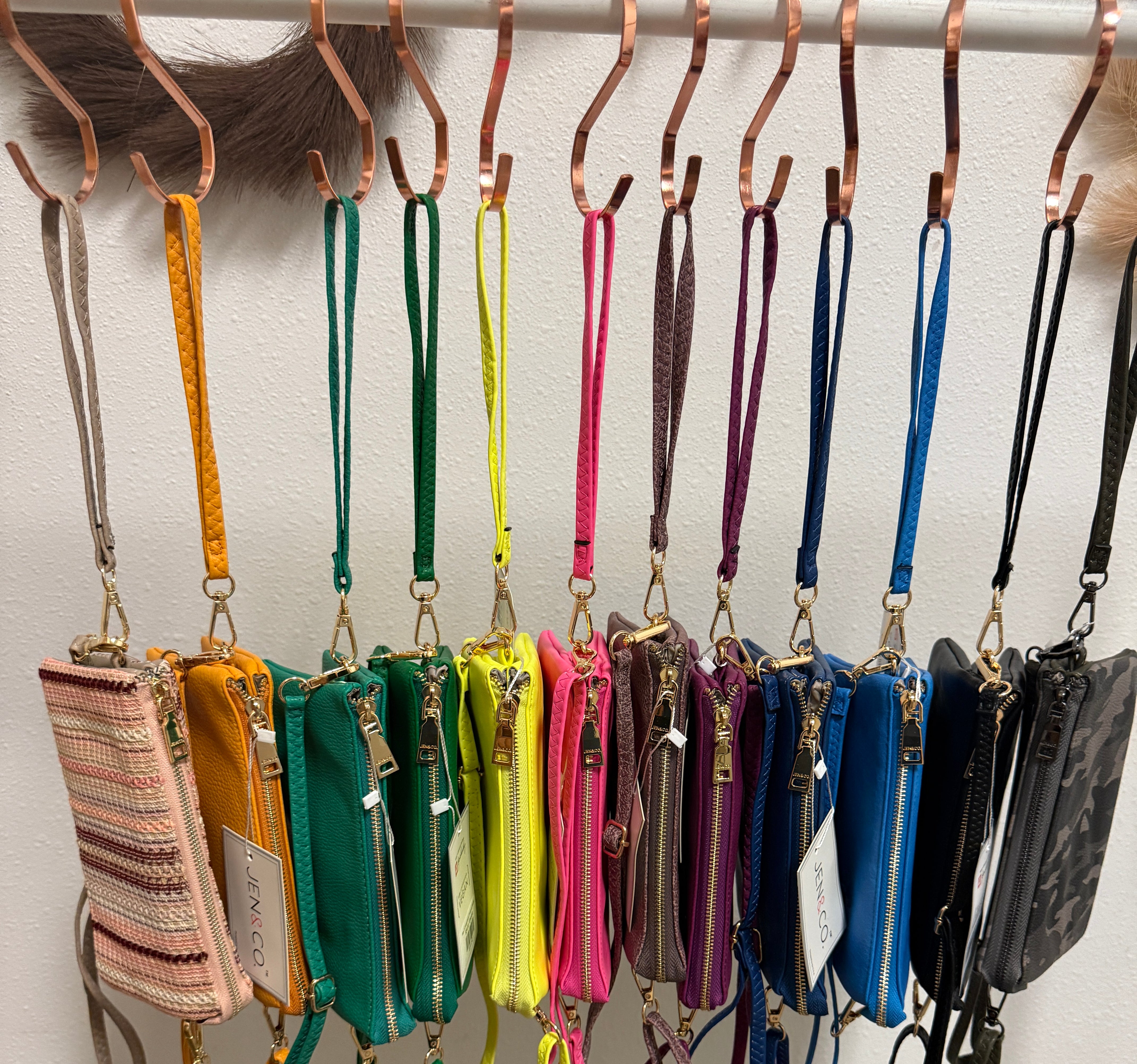 Riley 3 Compartment Crossbody/Wristlet-Crossbody Purses-Jen and Co-The Silo Boutique, Women's Fashion Boutique Located in Warren and Grand Forks North Dakota