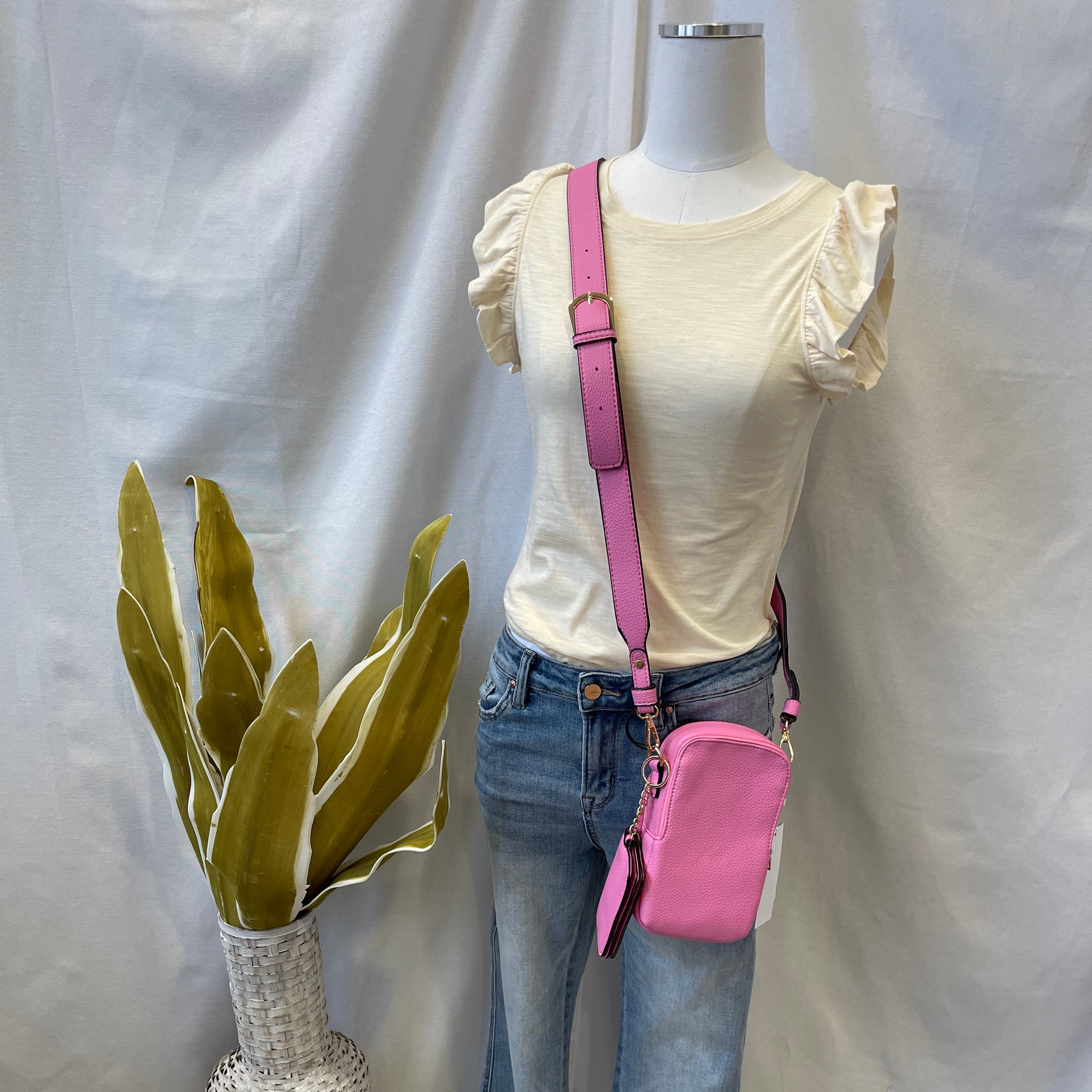 Jen and Co Parker Purse-Pink-Jen and Co-The Silo Boutique, Women's Fashion Boutique Located in Warren and Grand Forks North Dakota