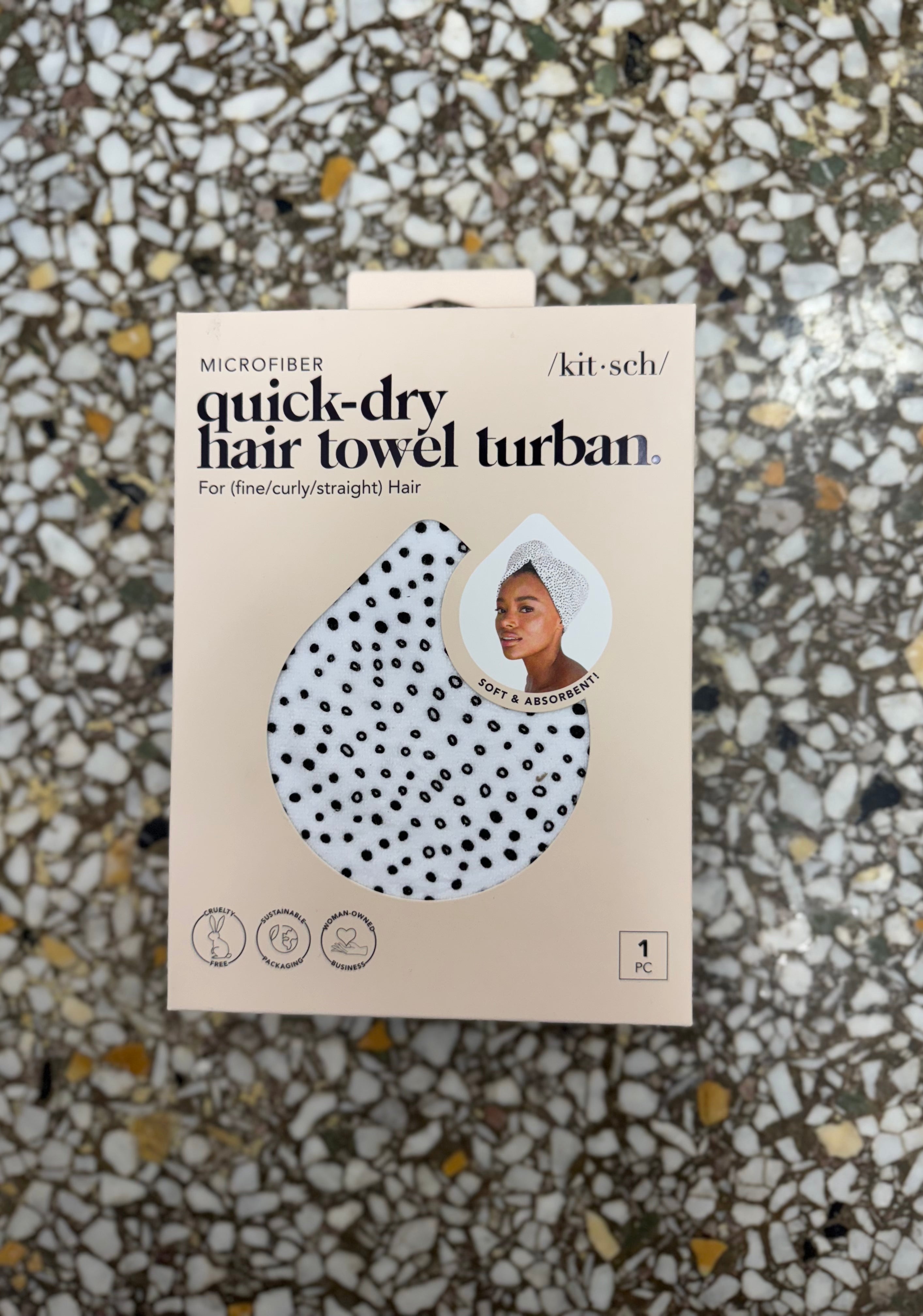 Quick-Dry Hair Towel Wrap-Hair Accessories-kitsch-The Silo Boutique, Women's Fashion Boutique Located in Warren and Grand Forks North Dakota