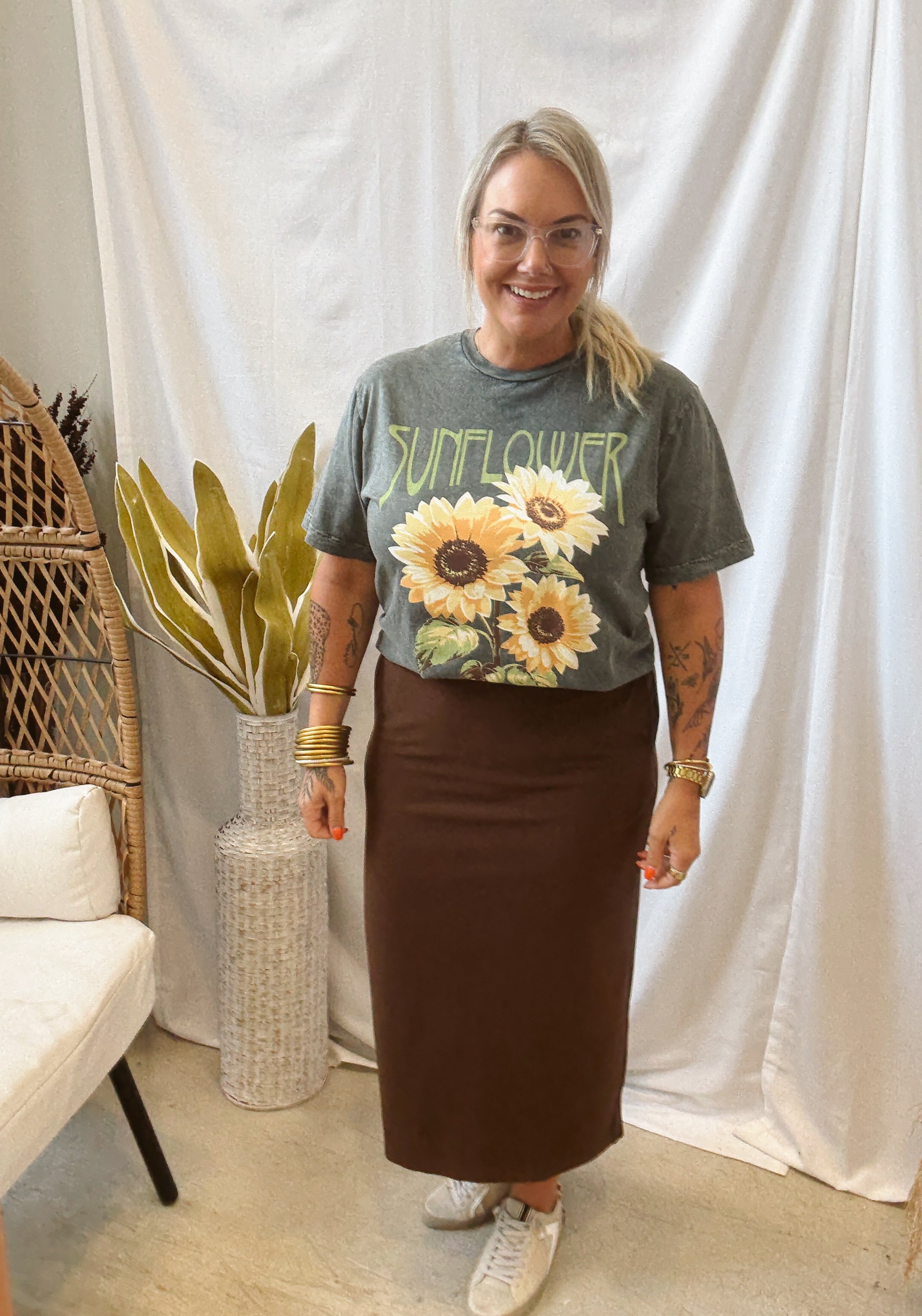 You Are My Sunshine Graphic Tee-Graphic Tees-lotus-The Silo Boutique, Women's Fashion Boutique Located in Warren and Grand Forks North Dakota
