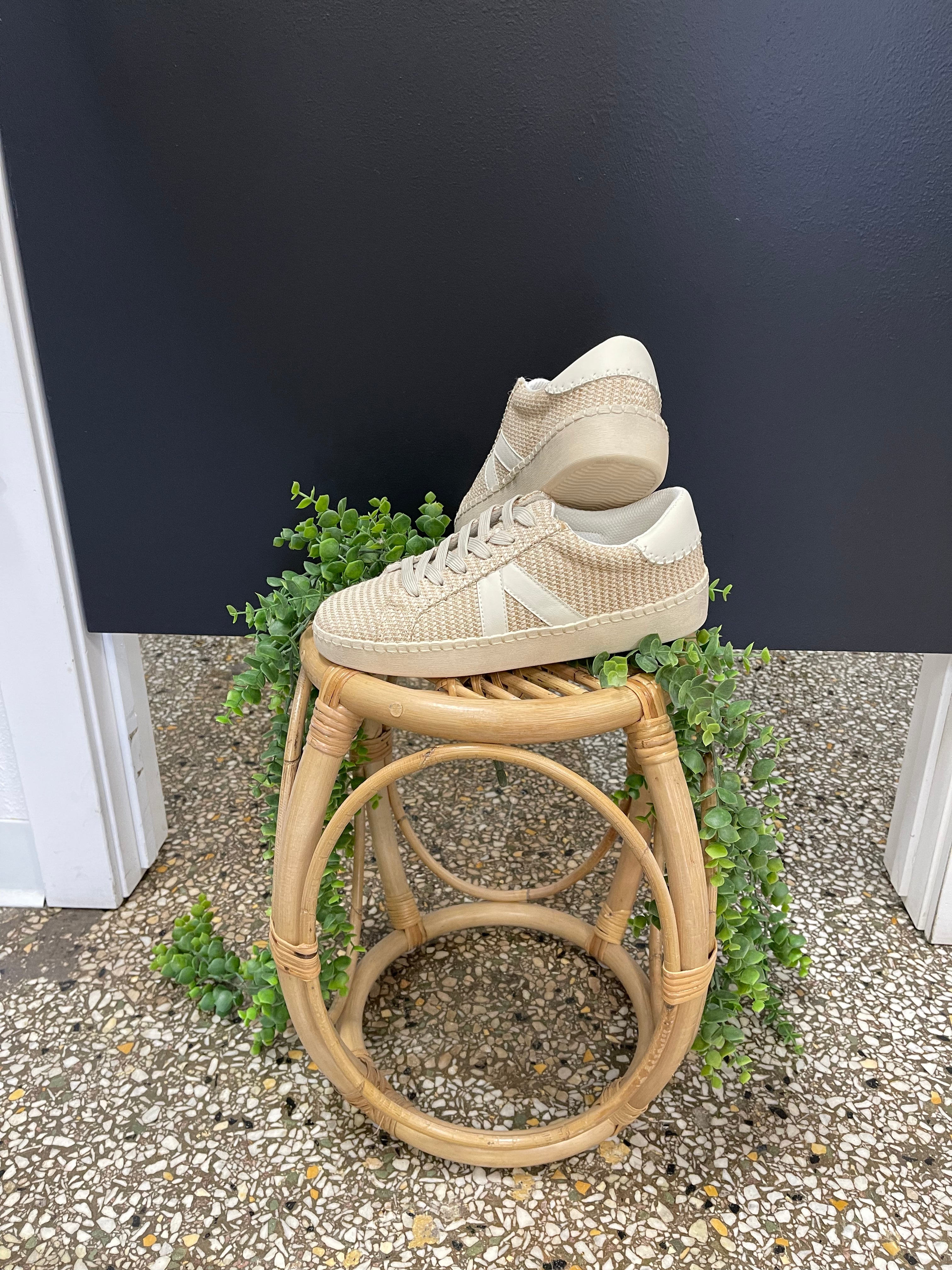 Corky's Friend Zone Sneaker-White Combo-Shoes-corkys-The Silo Boutique, Women's Fashion Boutique Located in Warren and Grand Forks North Dakota