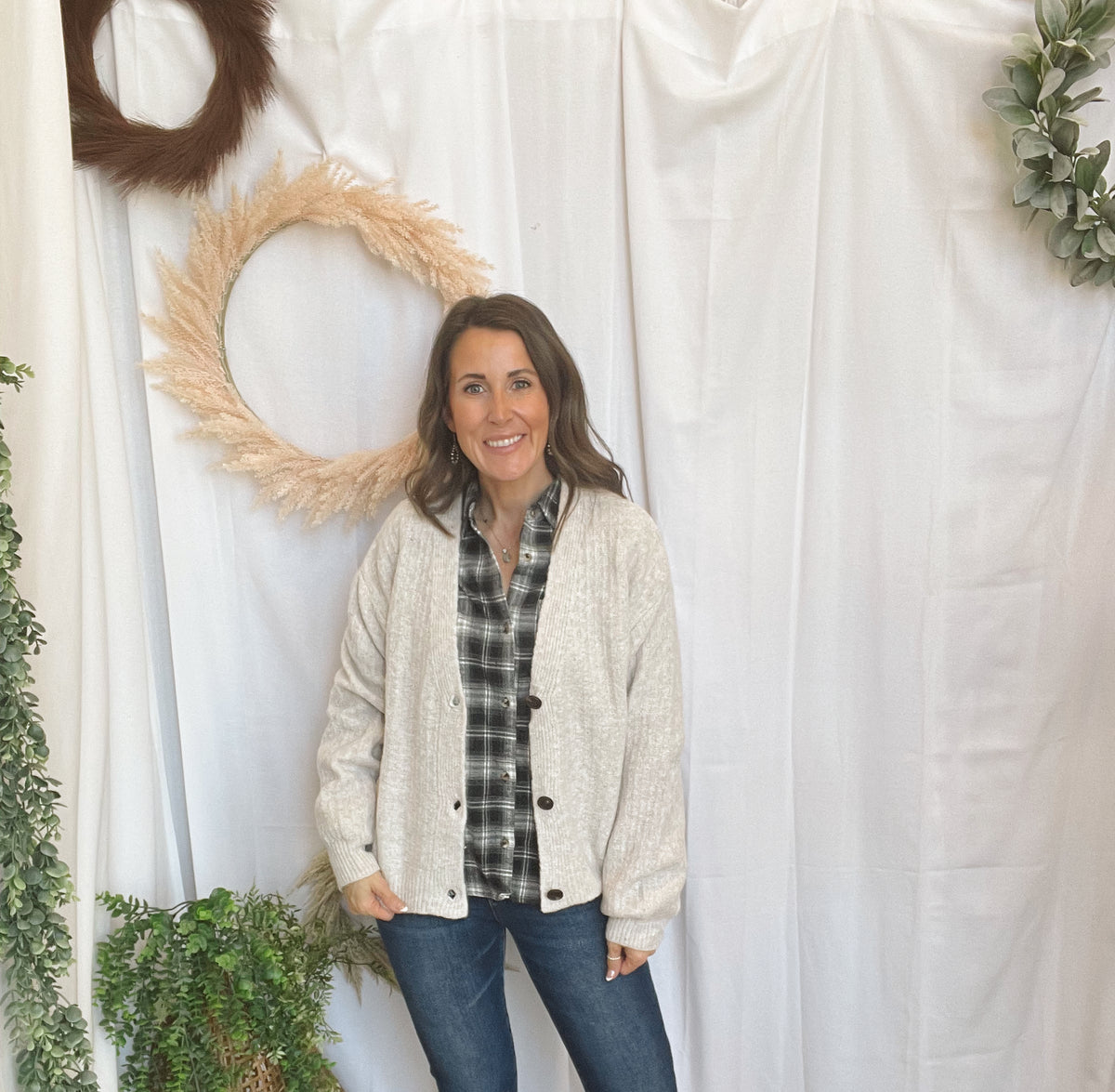 Isabel So Soft Cardigan-Cream-Cardigans-hyfve-The Silo Boutique, Women's Fashion Boutique Located in Warren and Grand Forks North Dakota