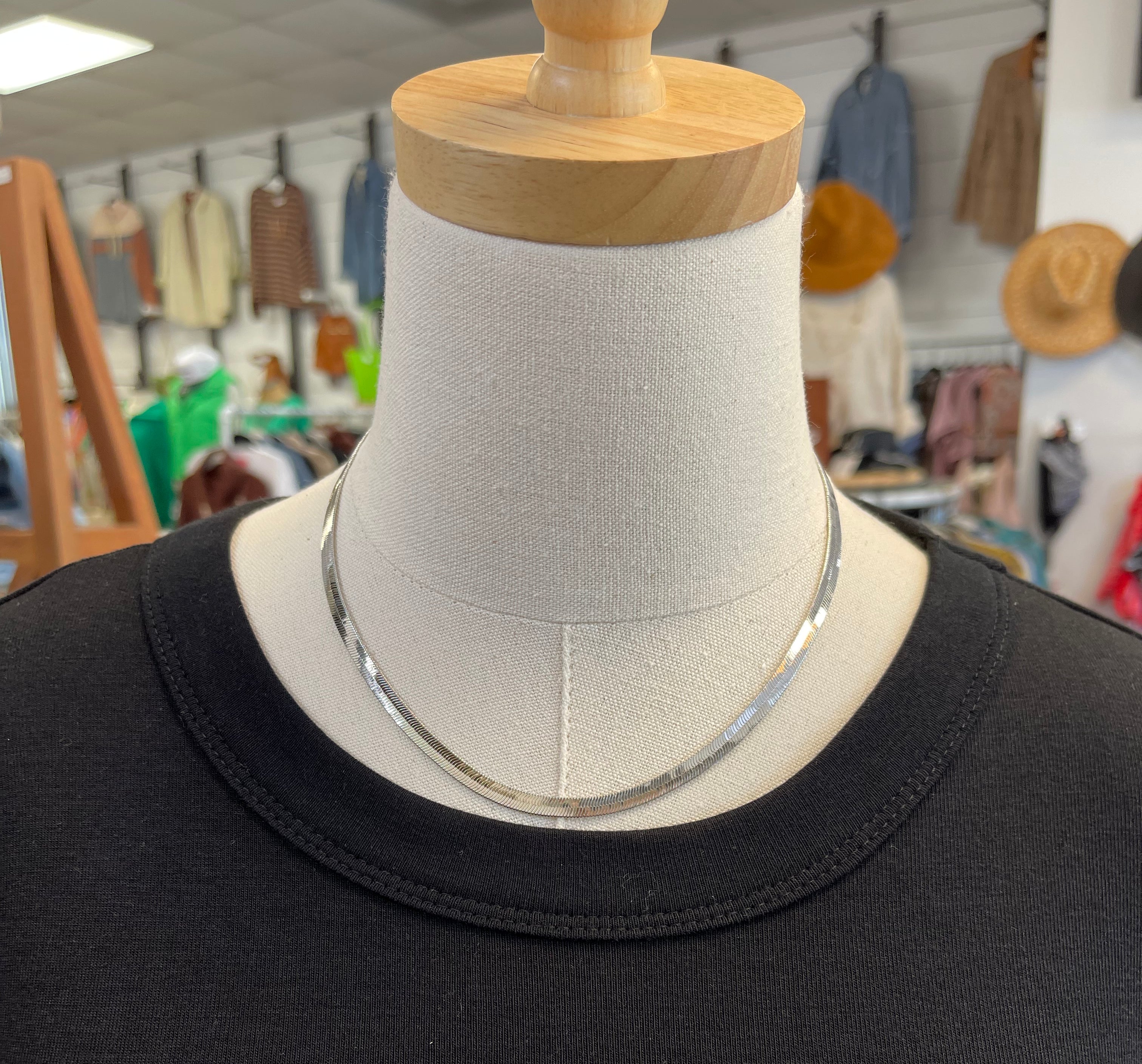 Single Bone Necklace-Necklaces-Fame-The Silo Boutique, Women's Fashion Boutique Located in Warren and Grand Forks North Dakota