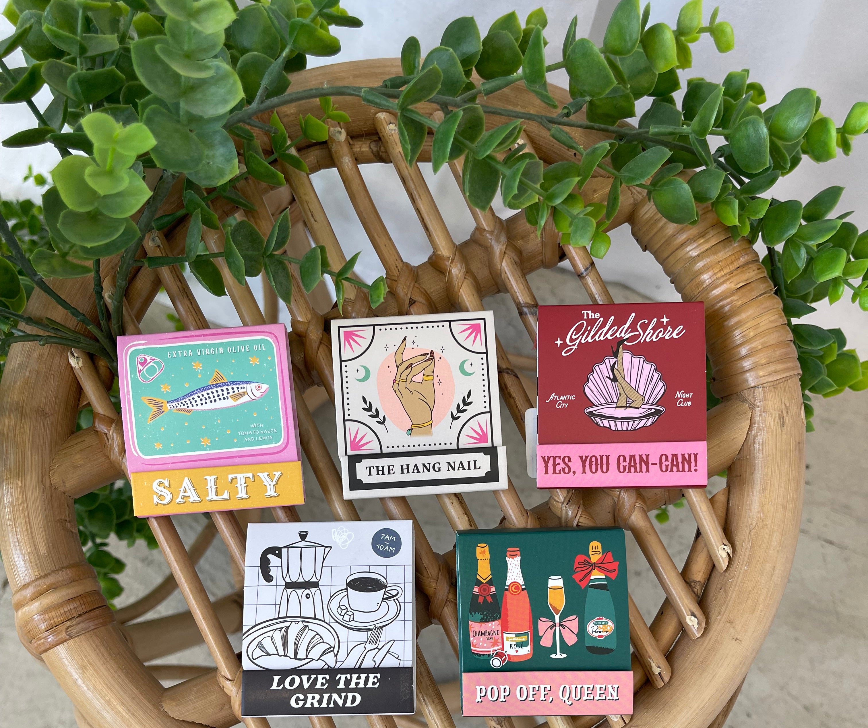 Matchbook Nail Files-Nail Care-dm-The Silo Boutique, Women's Fashion Boutique Located in Warren and Grand Forks North Dakota
