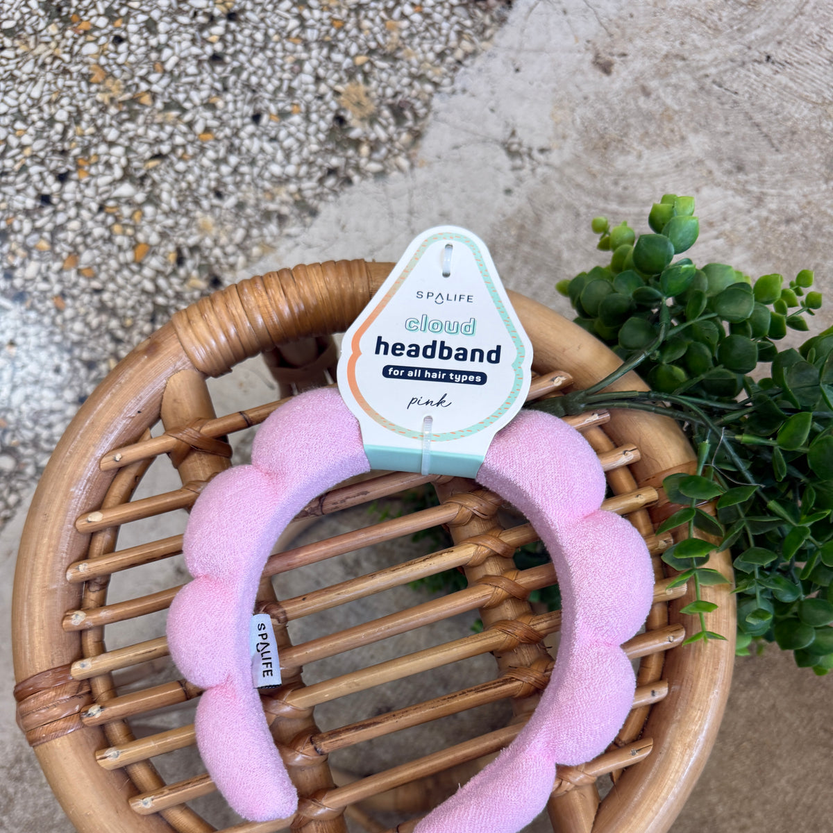 Bubble Headband-Pink-Hair Accessories-spa life-The Silo Boutique, Women's Fashion Boutique Located in Warren and Grand Forks North Dakota