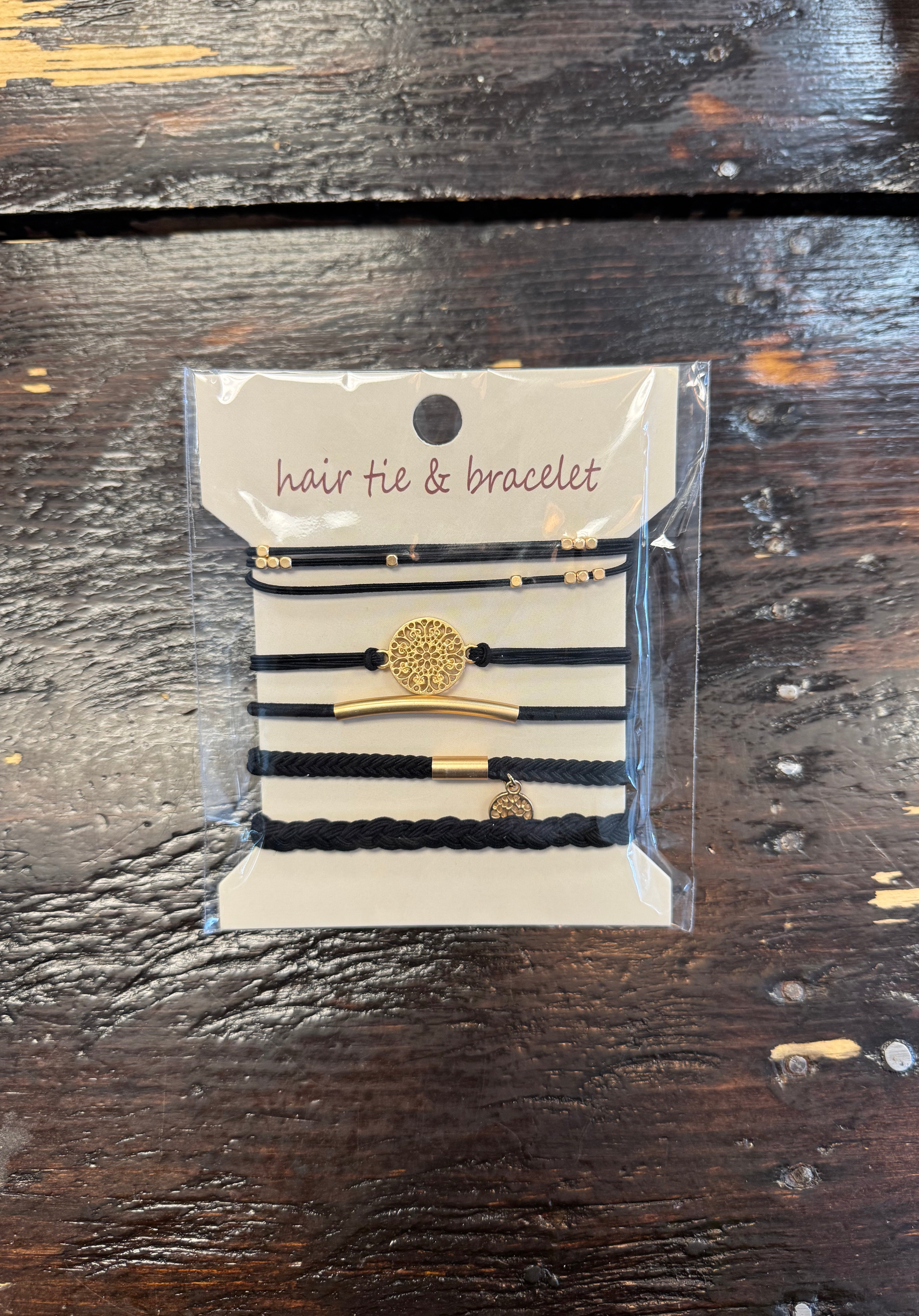 Joss Hair Ties Bracelet-Bracelets-joss-The Silo Boutique, Women's Fashion Boutique Located in Warren and Grand Forks North Dakota