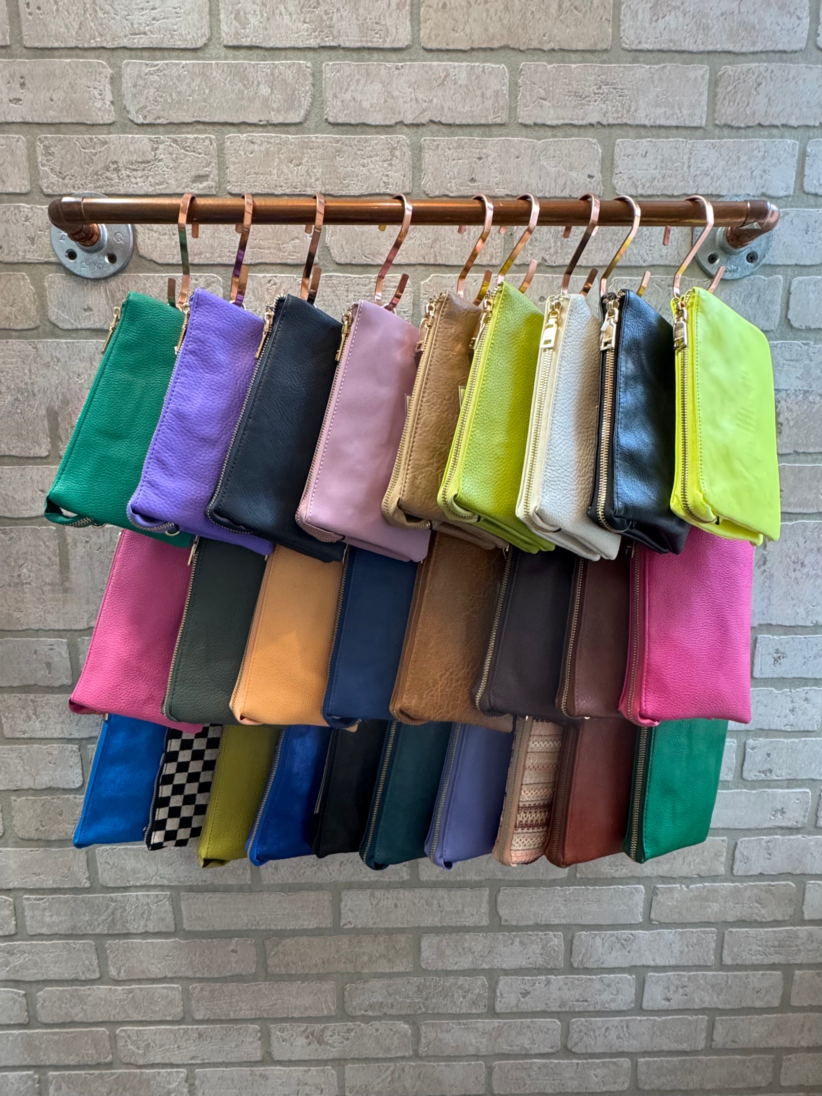 Riley 3 Compartment Crossbody/Wristlet-Crossbody Purses-Jen and Co-The Silo Boutique, Women's Fashion Boutique Located in Warren and Grand Forks North Dakota