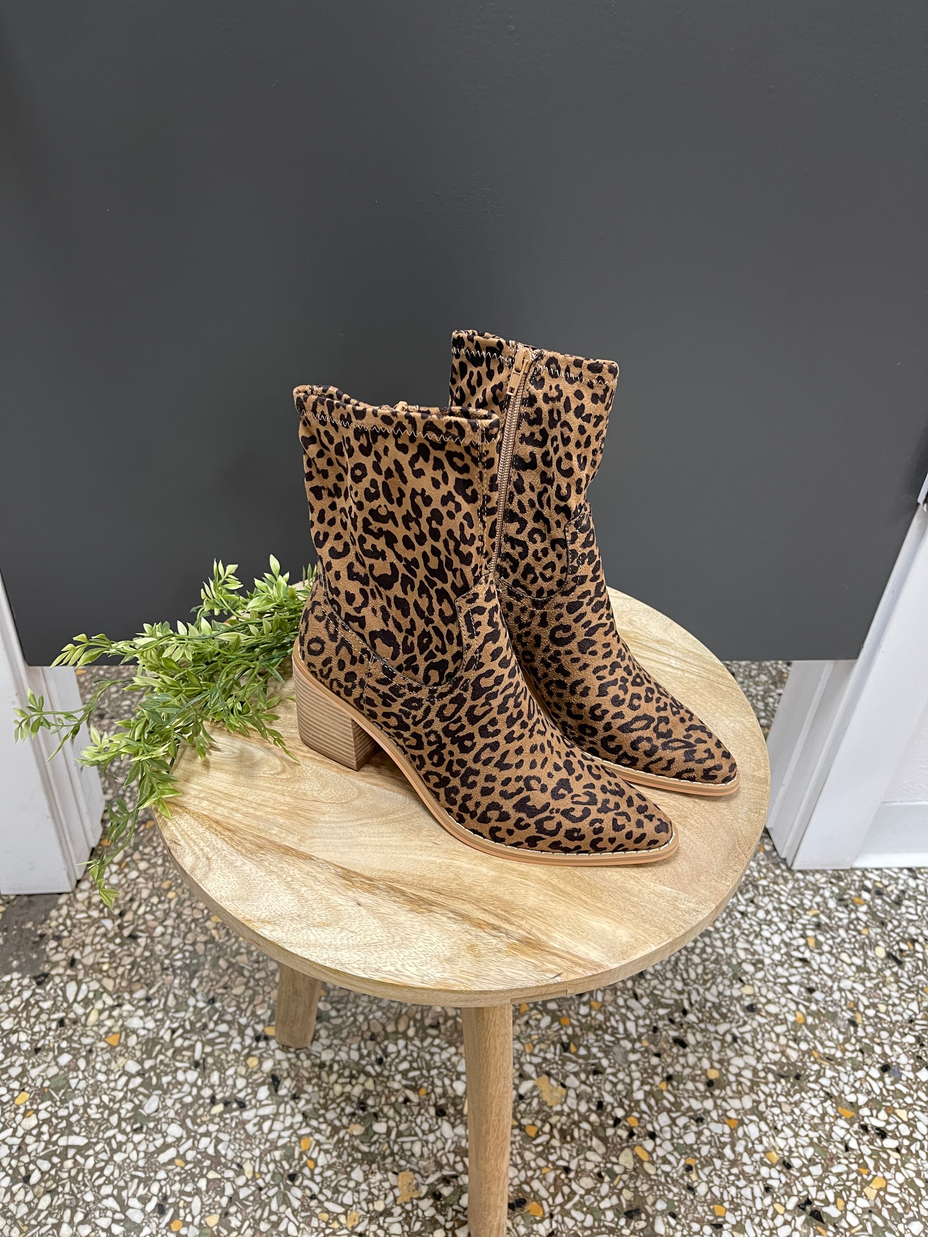 Oasis Society Vienna Boot-Leopard-Final sale-Boots-oasis society-The Silo Boutique, Women's Fashion Boutique Located in Warren and Grand Forks North Dakota