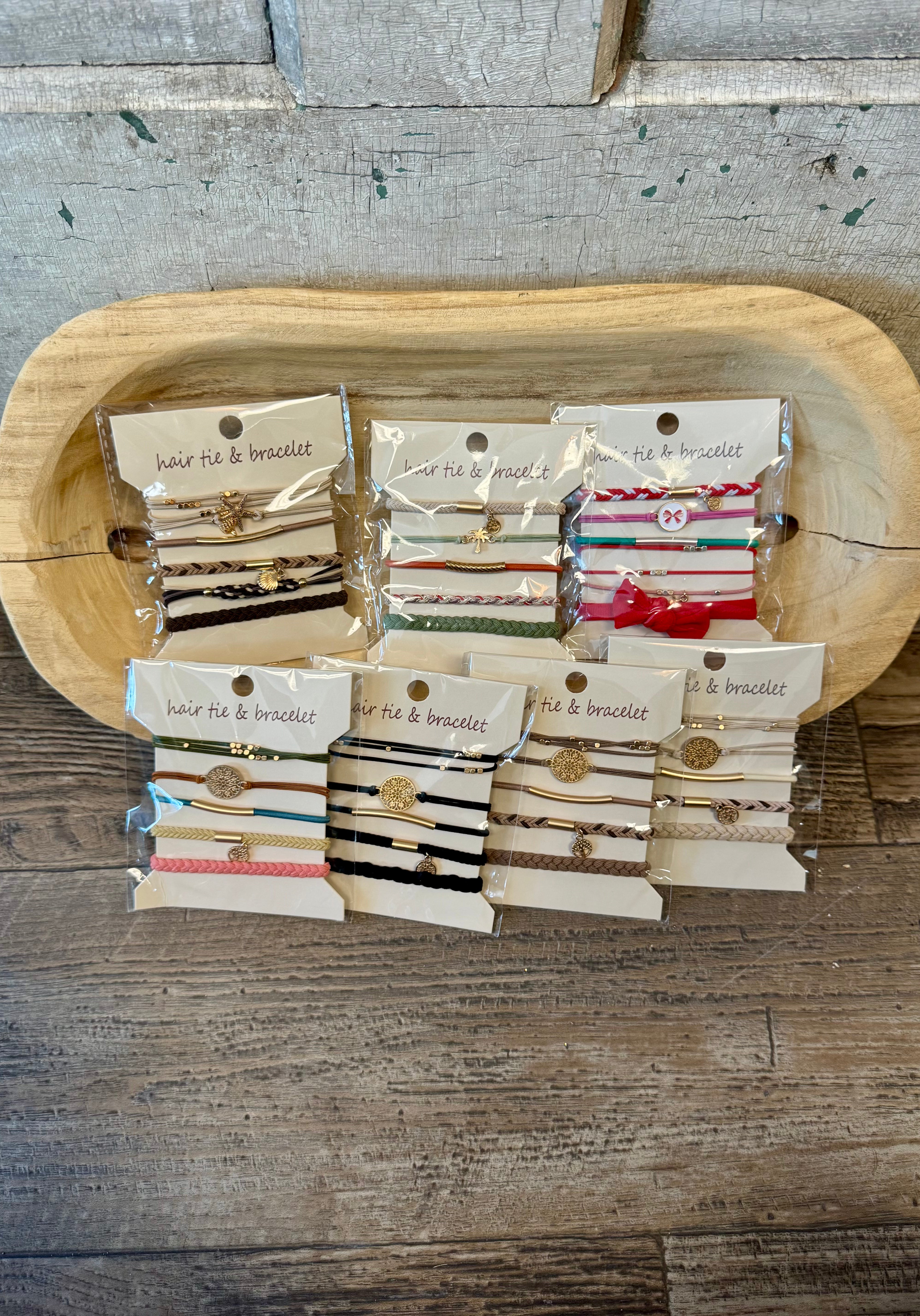 Joss Hair Ties Bracelet-Bracelets-joss-The Silo Boutique, Women's Fashion Boutique Located in Warren and Grand Forks North Dakota