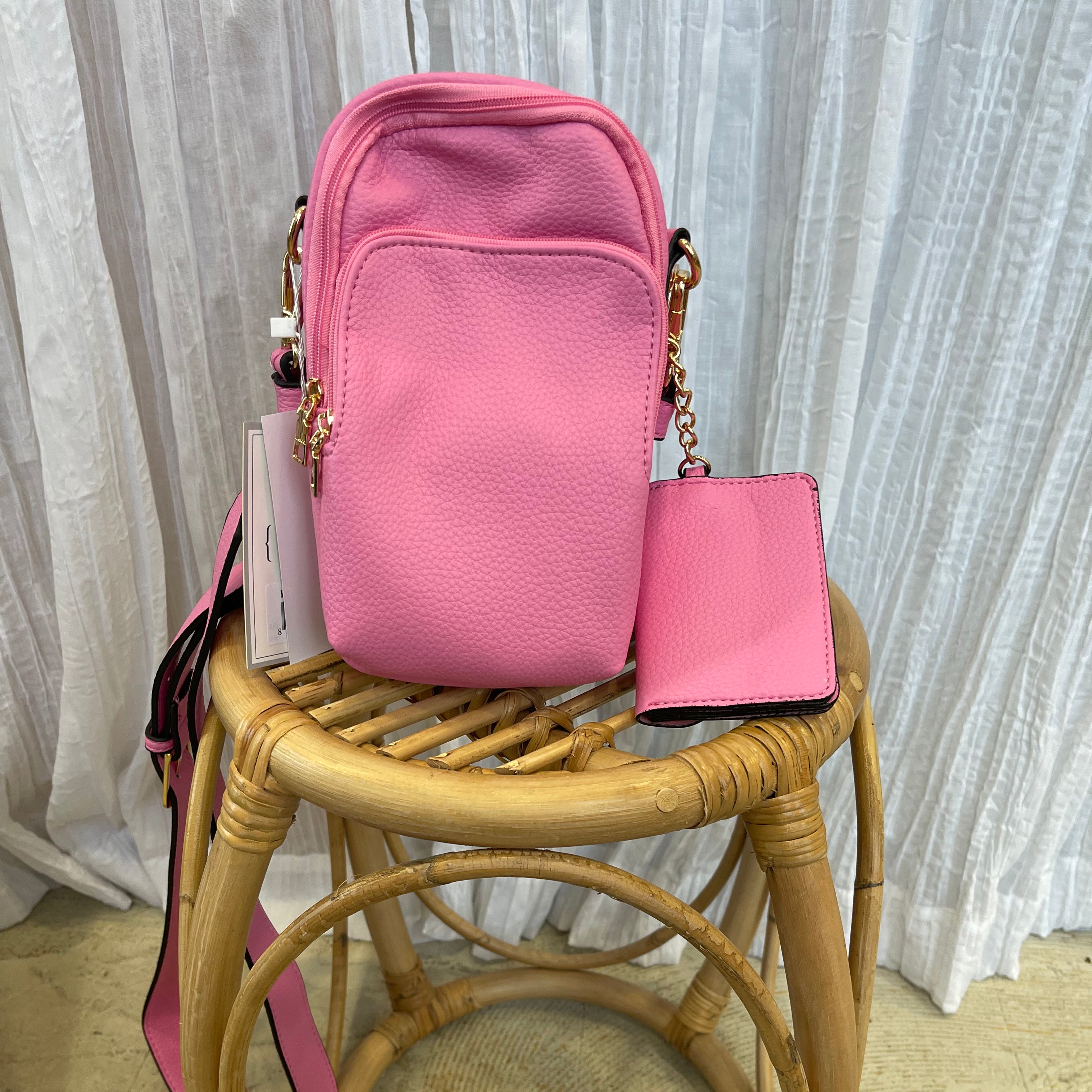 Jen and Co Parker Purse-Pink-Jen and Co-The Silo Boutique, Women's Fashion Boutique Located in Warren and Grand Forks North Dakota