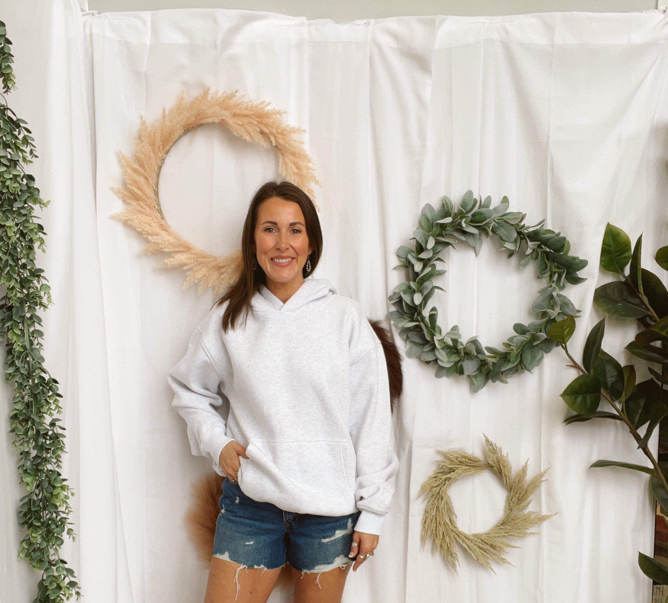 Carly Cloud Hooded Sweatshirt-Ash-Sweatshirts-tictoc-The Silo Boutique, Women's Fashion Boutique Located in Warren and Grand Forks North Dakota