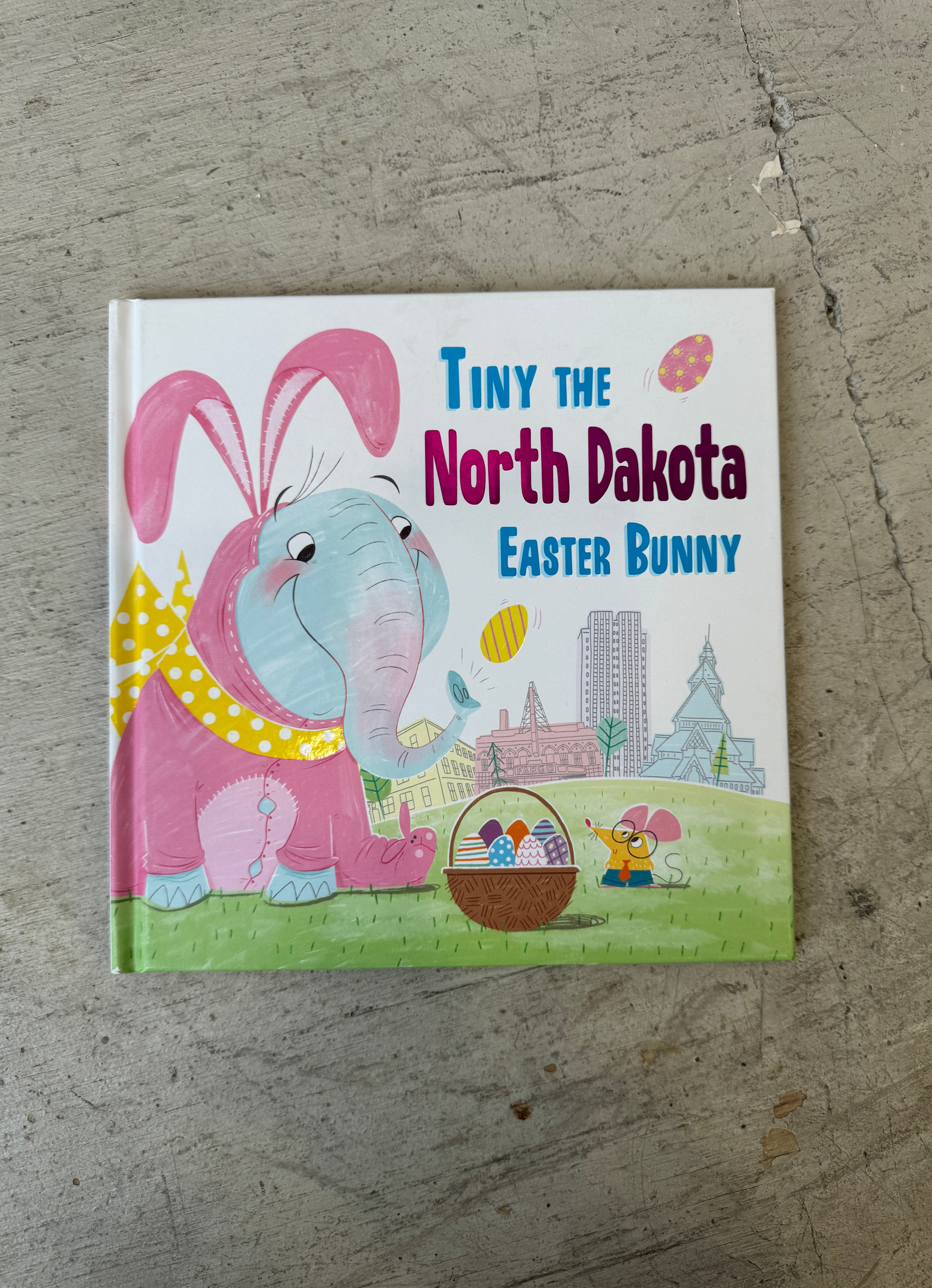 Tiny the North Dakota Easter Bunny-Books-fair-The Silo Boutique, Women's Fashion Boutique Located in Warren and Grand Forks North Dakota