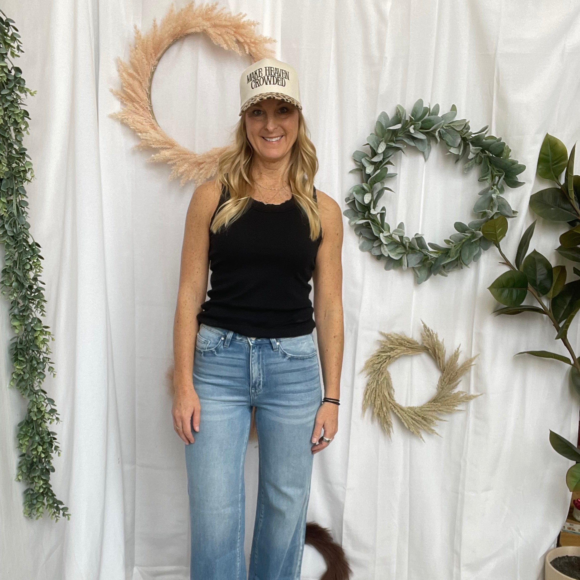 Petra Super Soft Button Detail Flare Jean-Jeans-petra-The Silo Boutique, Women's Fashion Boutique Located in Warren and Grand Forks North Dakota