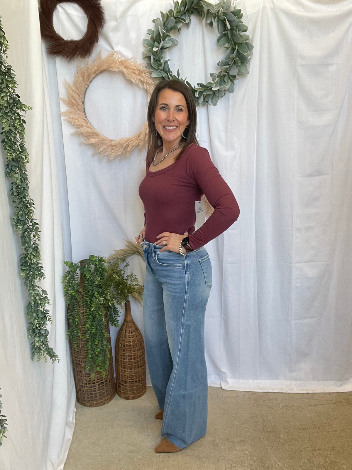 Lovervet Wind Chimes Jeans-Jeans-vervet-The Silo Boutique, Women's Fashion Boutique Located in Warren and Grand Forks North Dakota