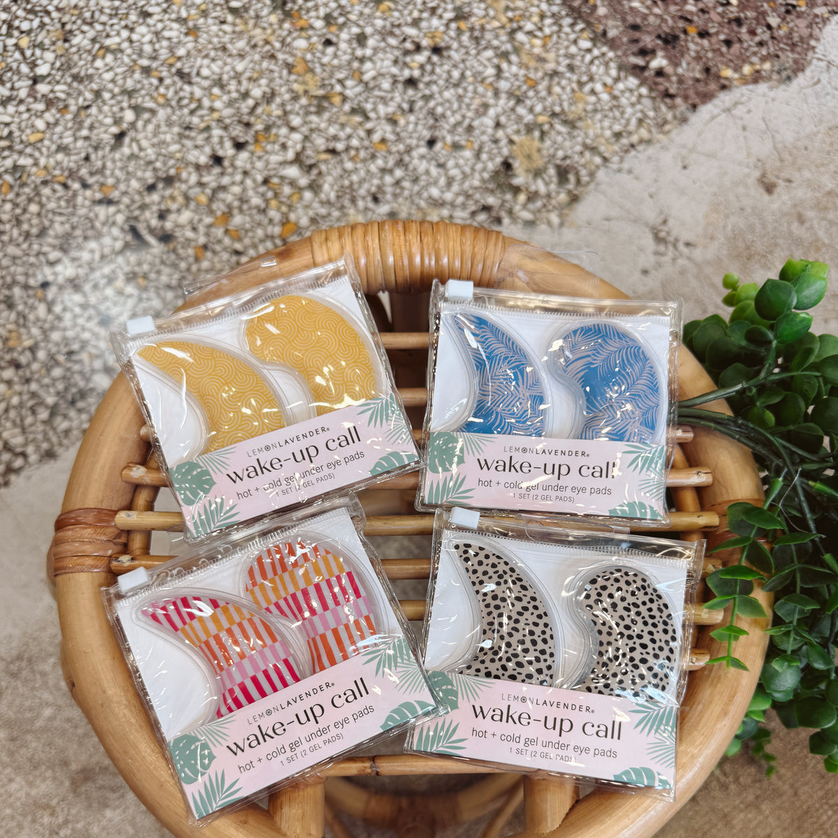 Lemon Lavender Under Eye Gel Pads-Beauty-dm-The Silo Boutique, Women's Fashion Boutique Located in Warren and Grand Forks North Dakota