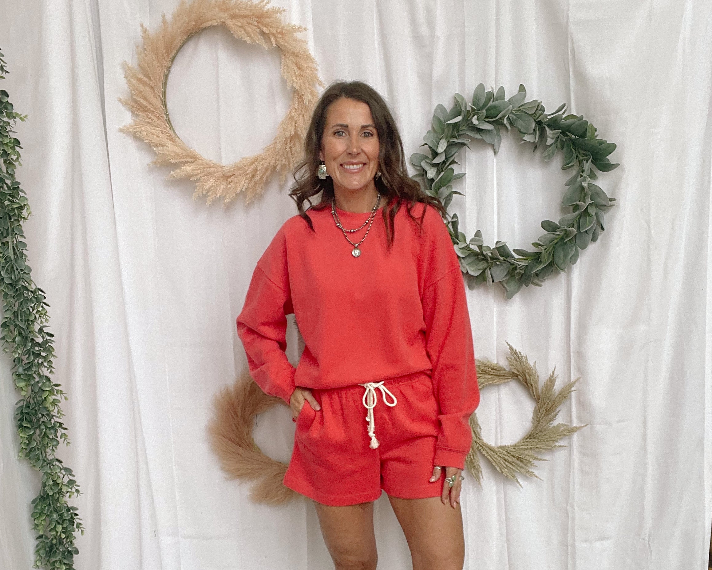 Papaya So Soft Short Set-Outfit Sets-wishlist-The Silo Boutique, Women's Fashion Boutique Located in Warren and Grand Forks North Dakota