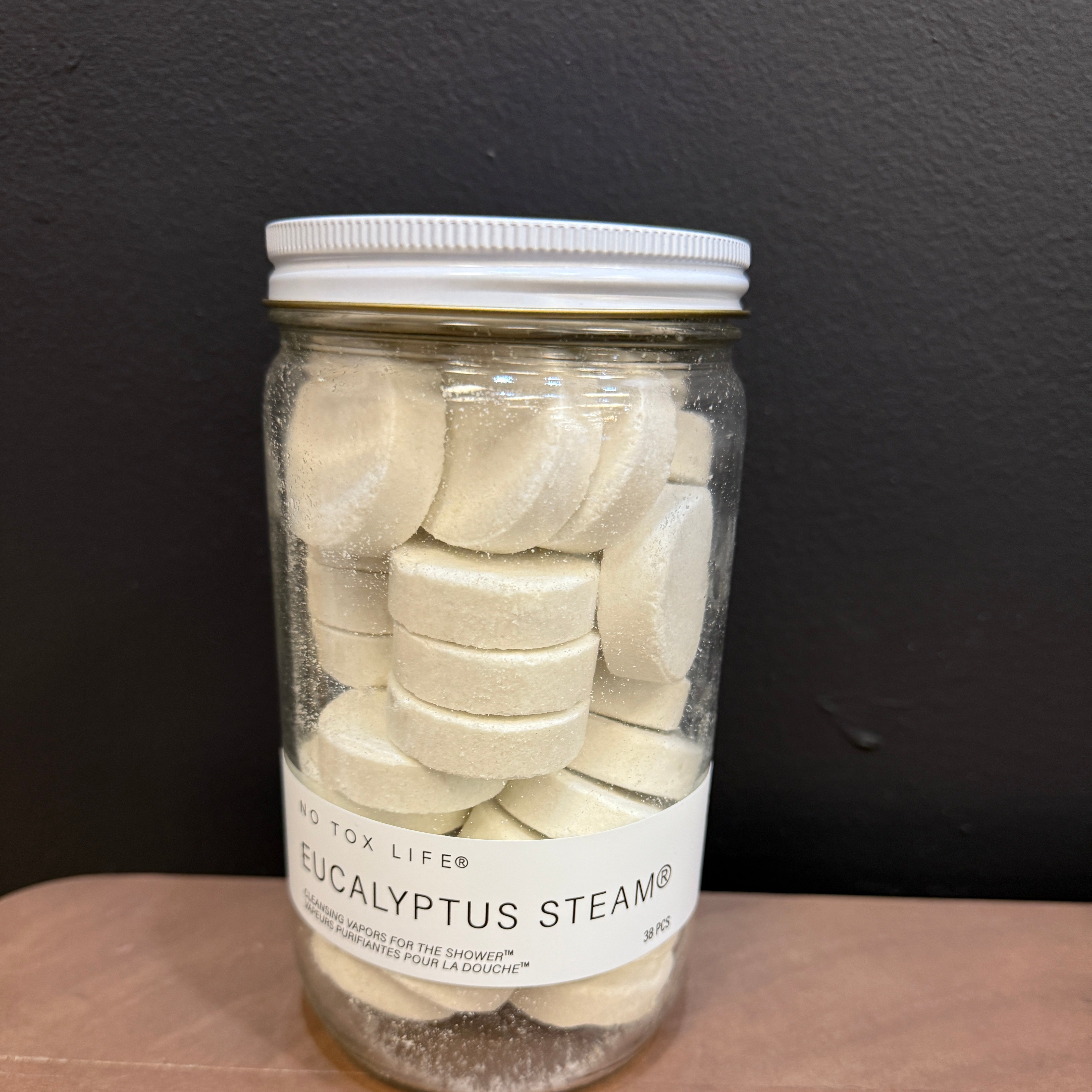 No Tox Eucalyptus Shower Steamers Bulk Jar-Shower Steamers-no tox life-The Silo Boutique, Women's Fashion Boutique Located in Warren and Grand Forks North Dakota