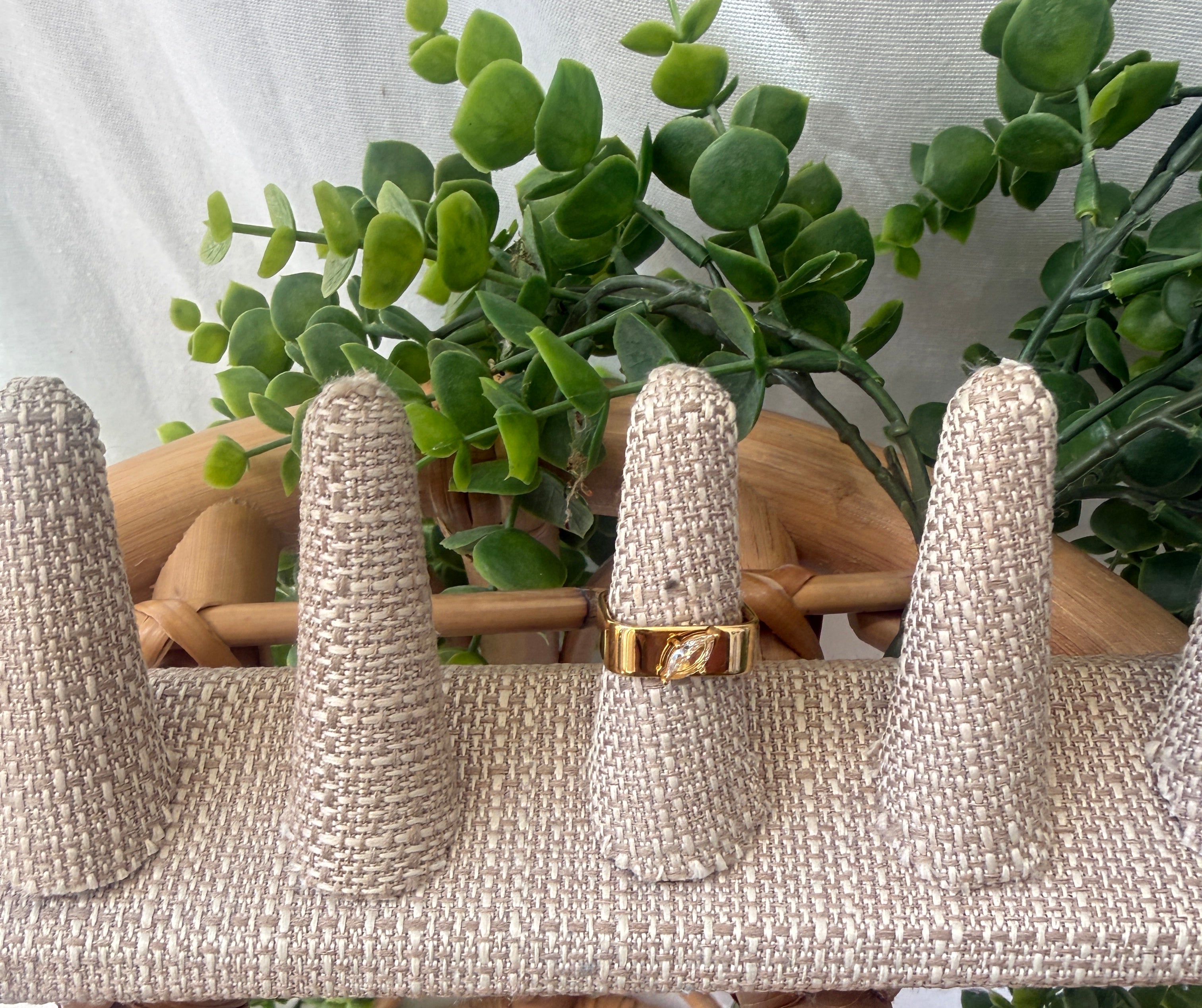 Noa Diamond Ring-Rings-faire-The Silo Boutique, Women's Fashion Boutique Located in Warren and Grand Forks North Dakota