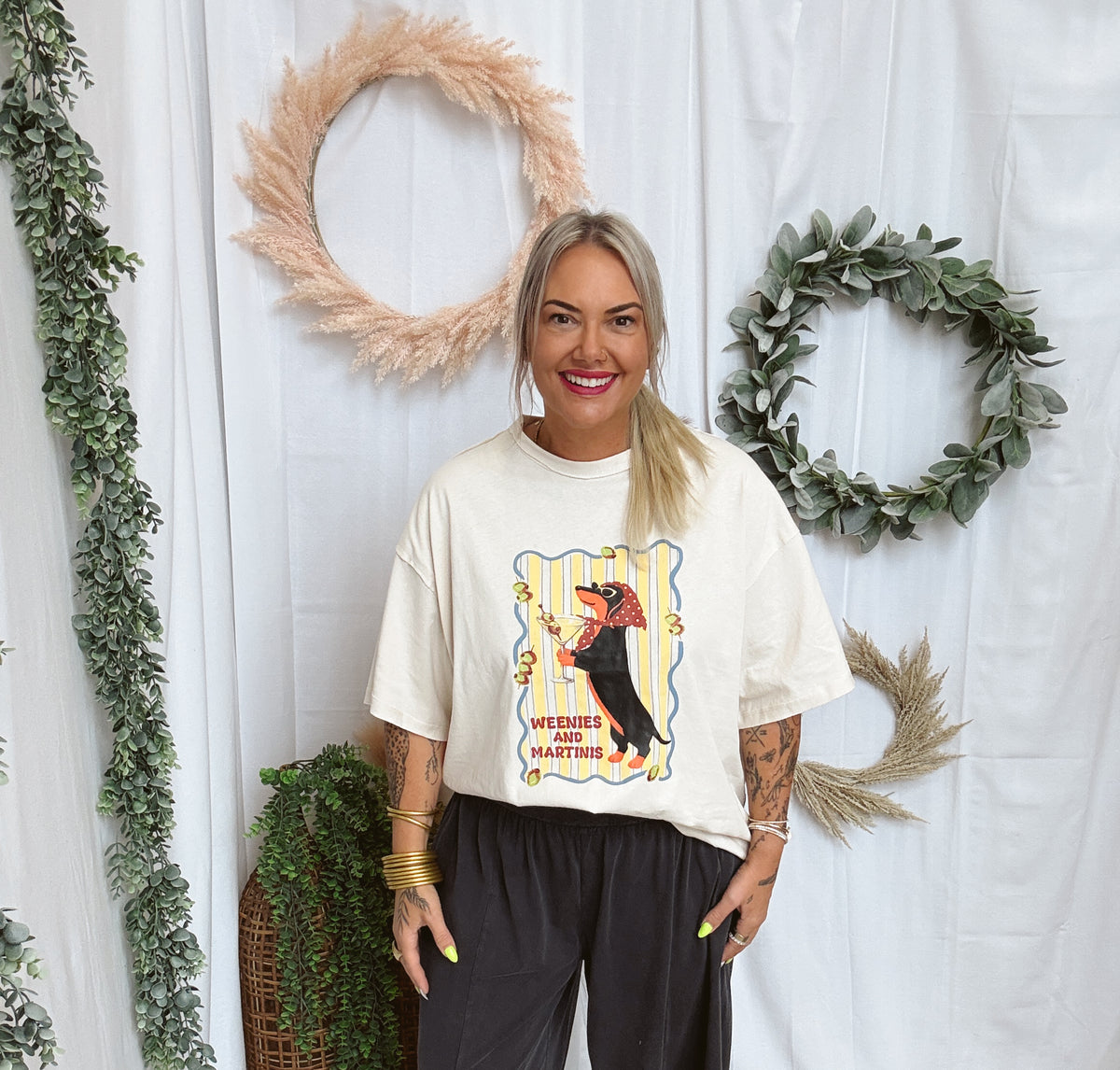 Easy Mineral Washed Pants-Ash Black-Pants-eesome-The Silo Boutique, Women's Fashion Boutique Located in Warren and Grand Forks North Dakota