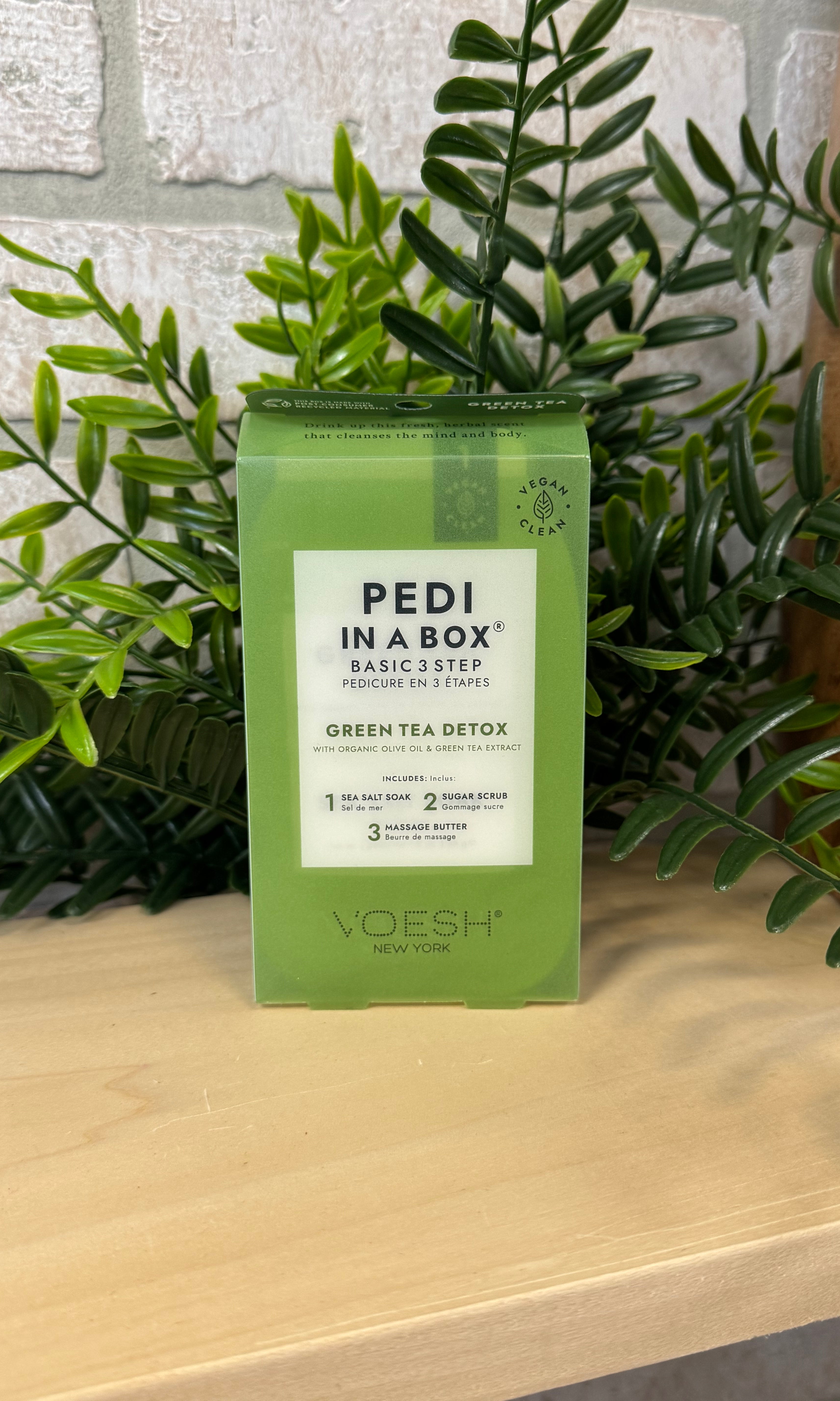 Pedi in a Box 3 Step-Green Tea Detox-Beauty-faire-The Silo Boutique, Women's Fashion Boutique Located in Warren and Grand Forks North Dakota