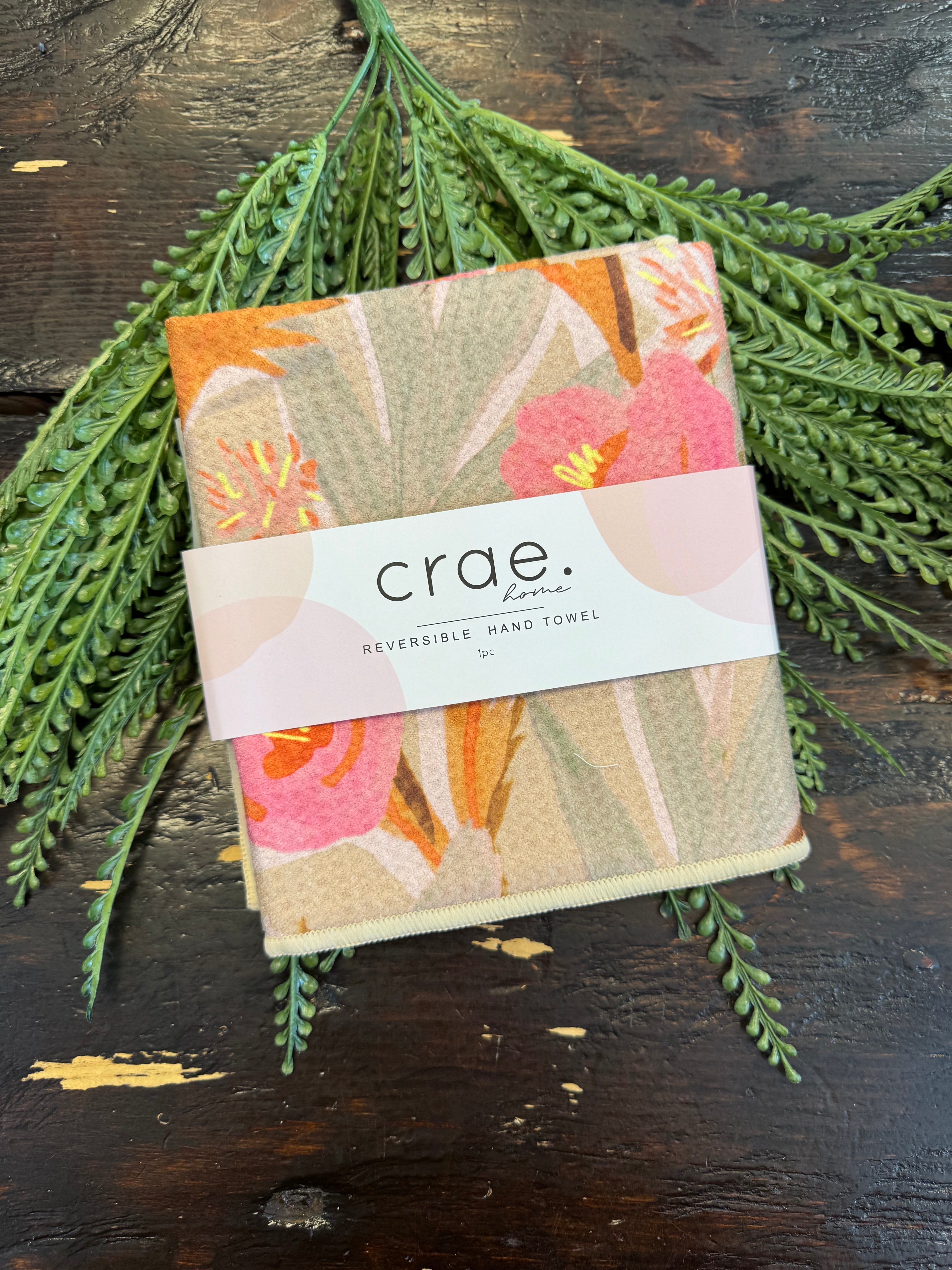 Crae Reeds Hand Towel-Tea Towels-crae-The Silo Boutique, Women's Fashion Boutique Located in Warren and Grand Forks North Dakota