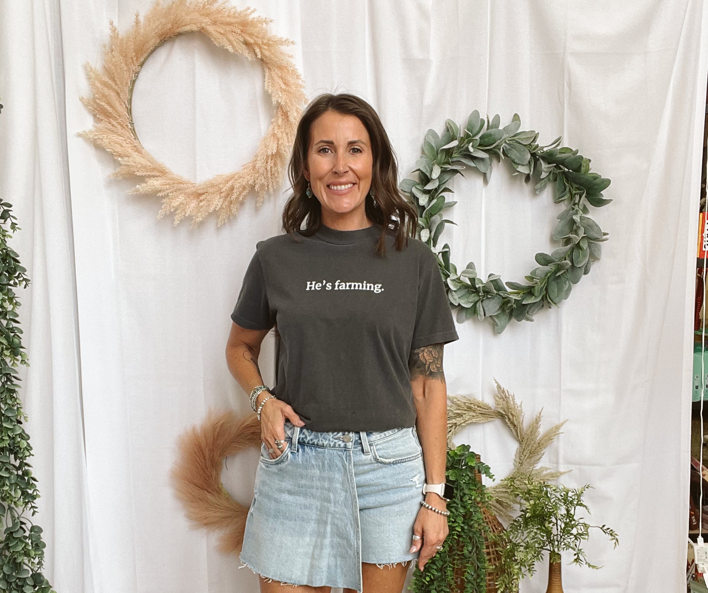 Vervet Preferably Skort-Shorts-vervet-The Silo Boutique, Women's Fashion Boutique Located in Warren and Grand Forks North Dakota