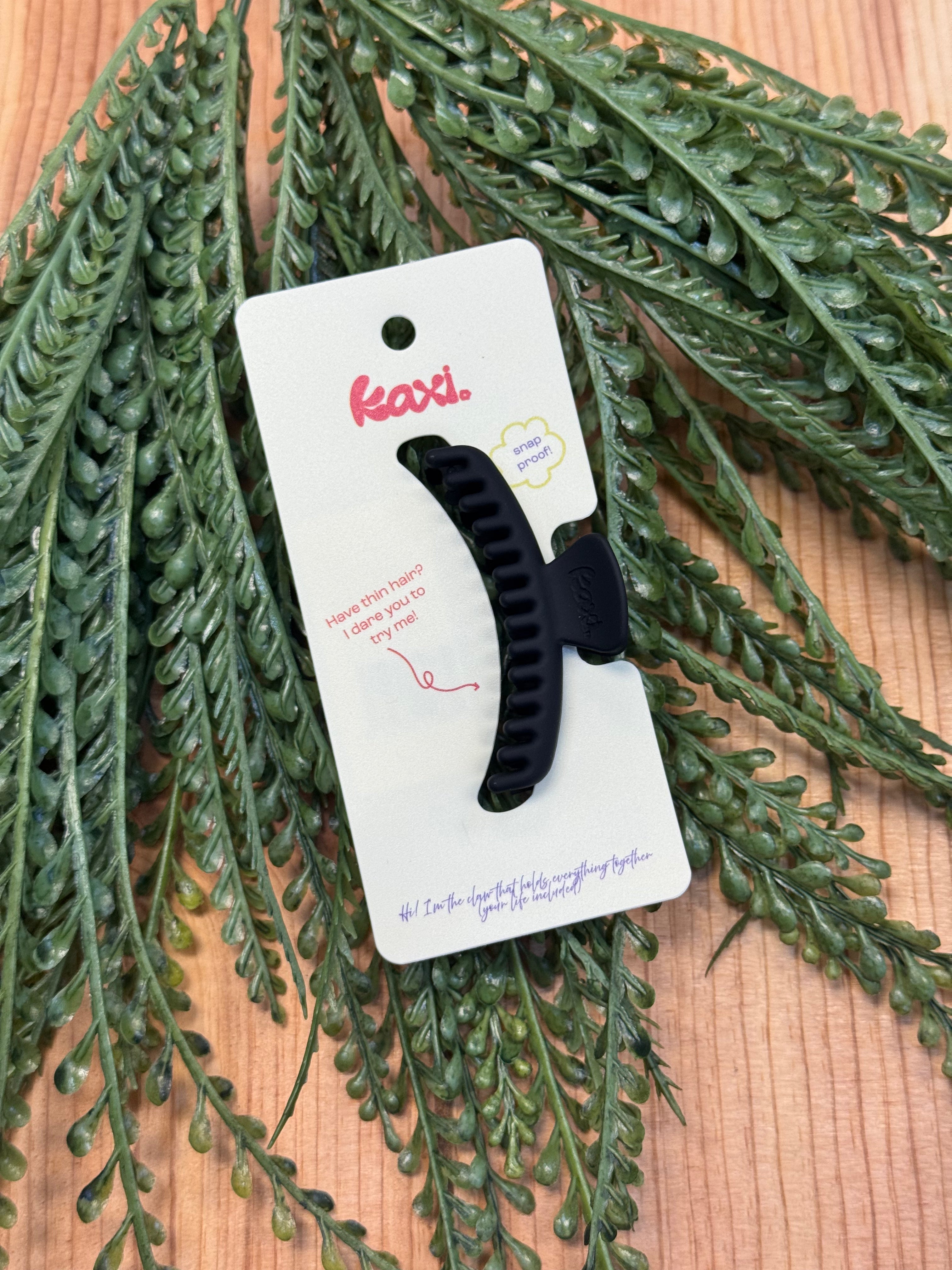 KAXI Mini Hold Everything Clip-Black-Hair Accessories-kaxi-The Silo Boutique, Women's Fashion Boutique Located in Warren and Grand Forks North Dakota