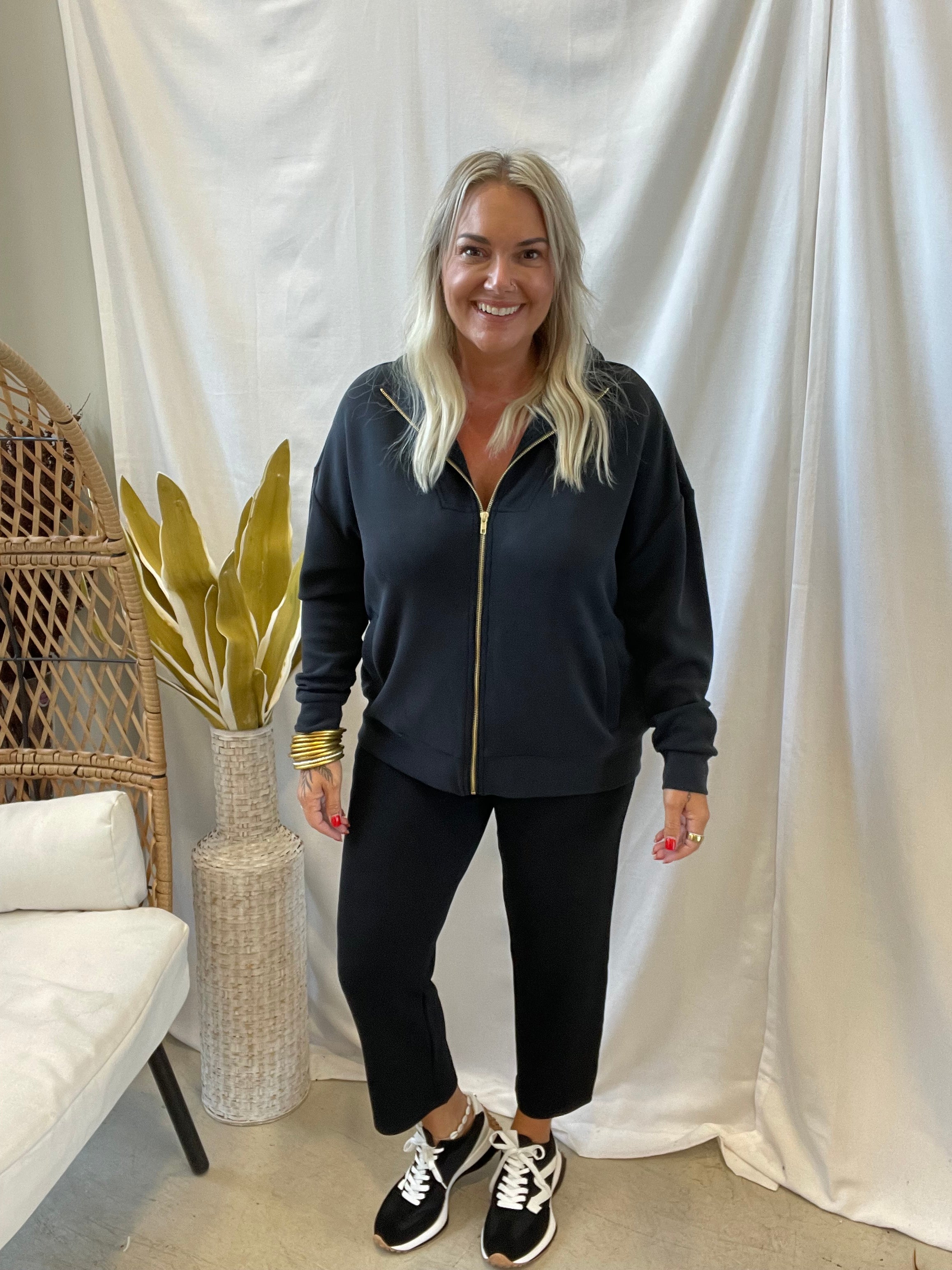 Mono B Laguna Scuba Pants-Final Sale-Pants-mono b-The Silo Boutique, Women's Fashion Boutique Located in Warren and Grand Forks North Dakota