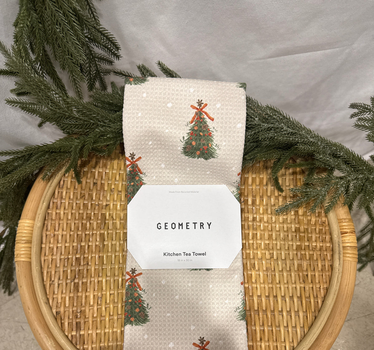Geometry Tea Towel-dish cloth-geometry-The Silo Boutique, Women's Fashion Boutique Located in Warren and Grand Forks North Dakota