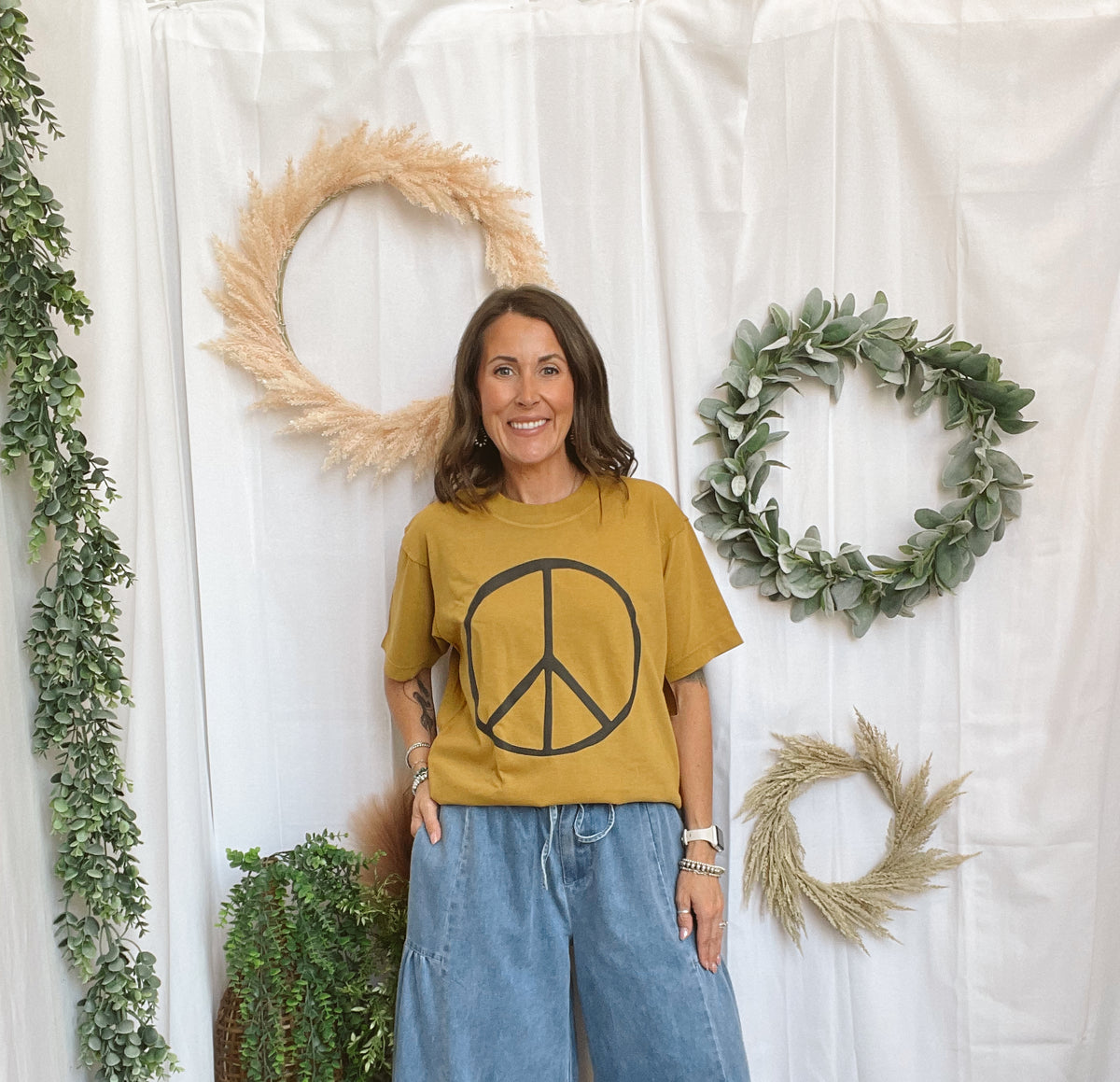 Blakeley Echo Boho Pants-Jeans-blakeley-The Silo Boutique, Women's Fashion Boutique Located in Warren and Grand Forks North Dakota