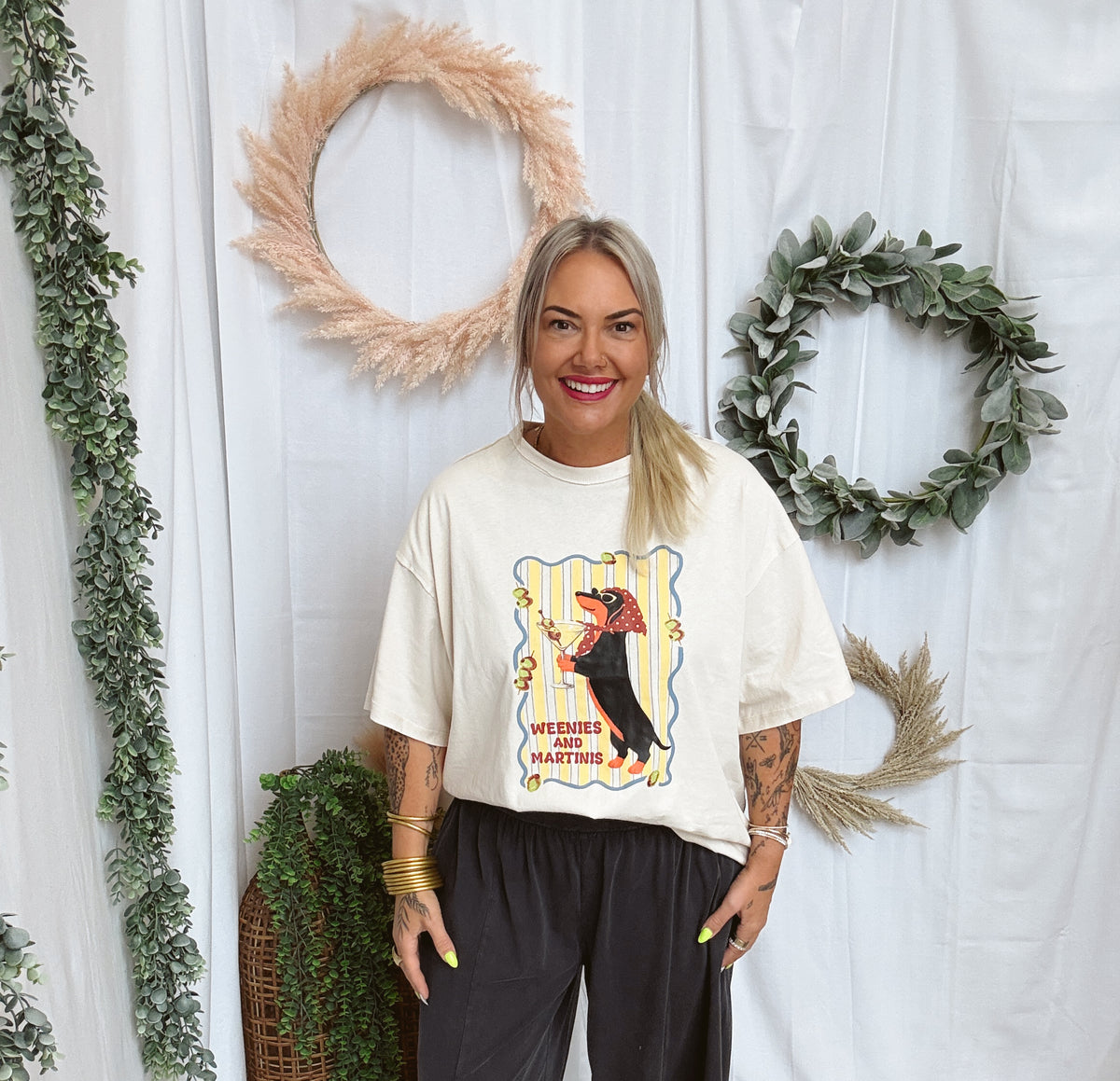 The Weenie Graphic Tee-Graphic Tees-eesome-The Silo Boutique, Women's Fashion Boutique Located in Warren and Grand Forks North Dakota