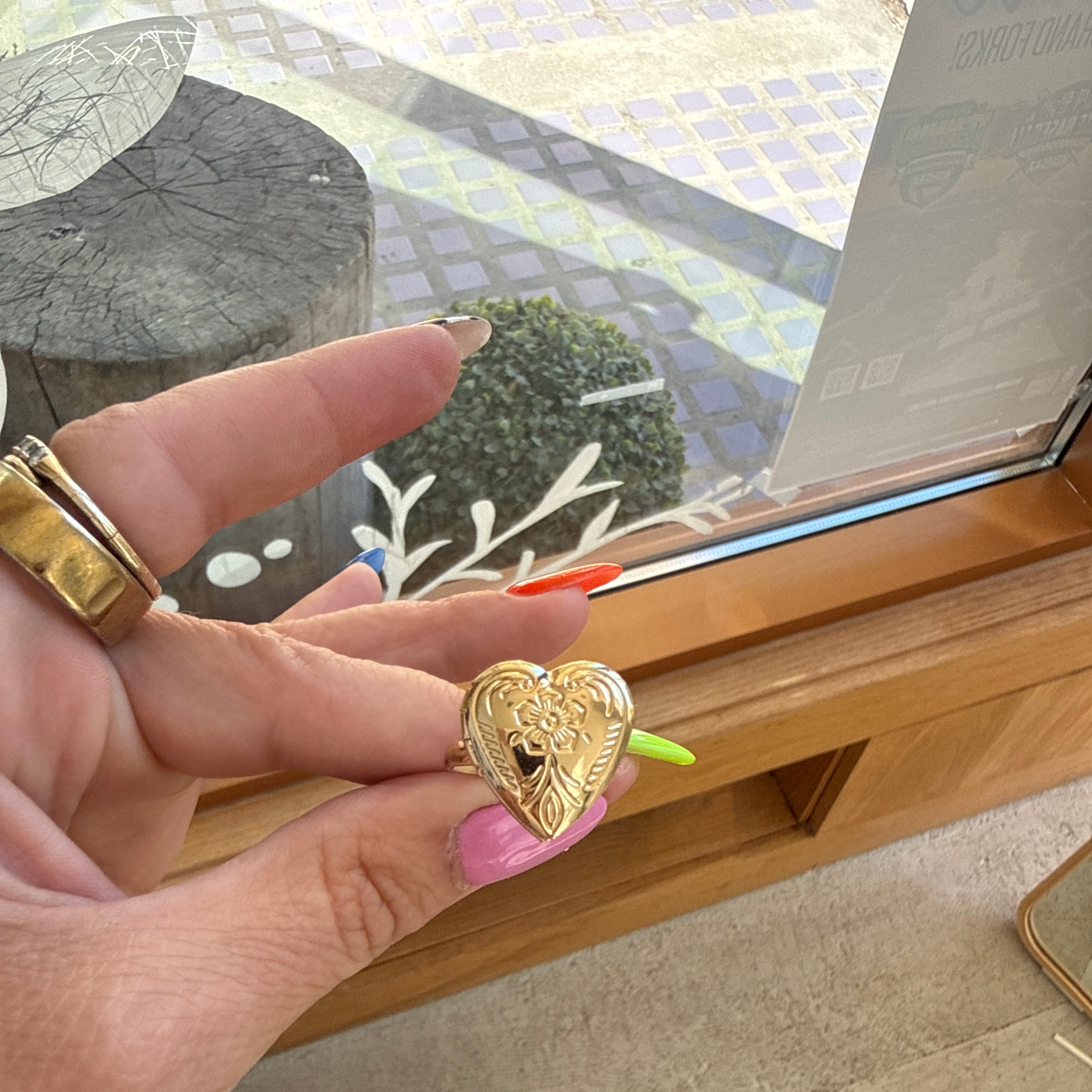 Locket Ring-Rings-zad-The Silo Boutique, Women's Fashion Boutique Located in Warren and Grand Forks North Dakota
