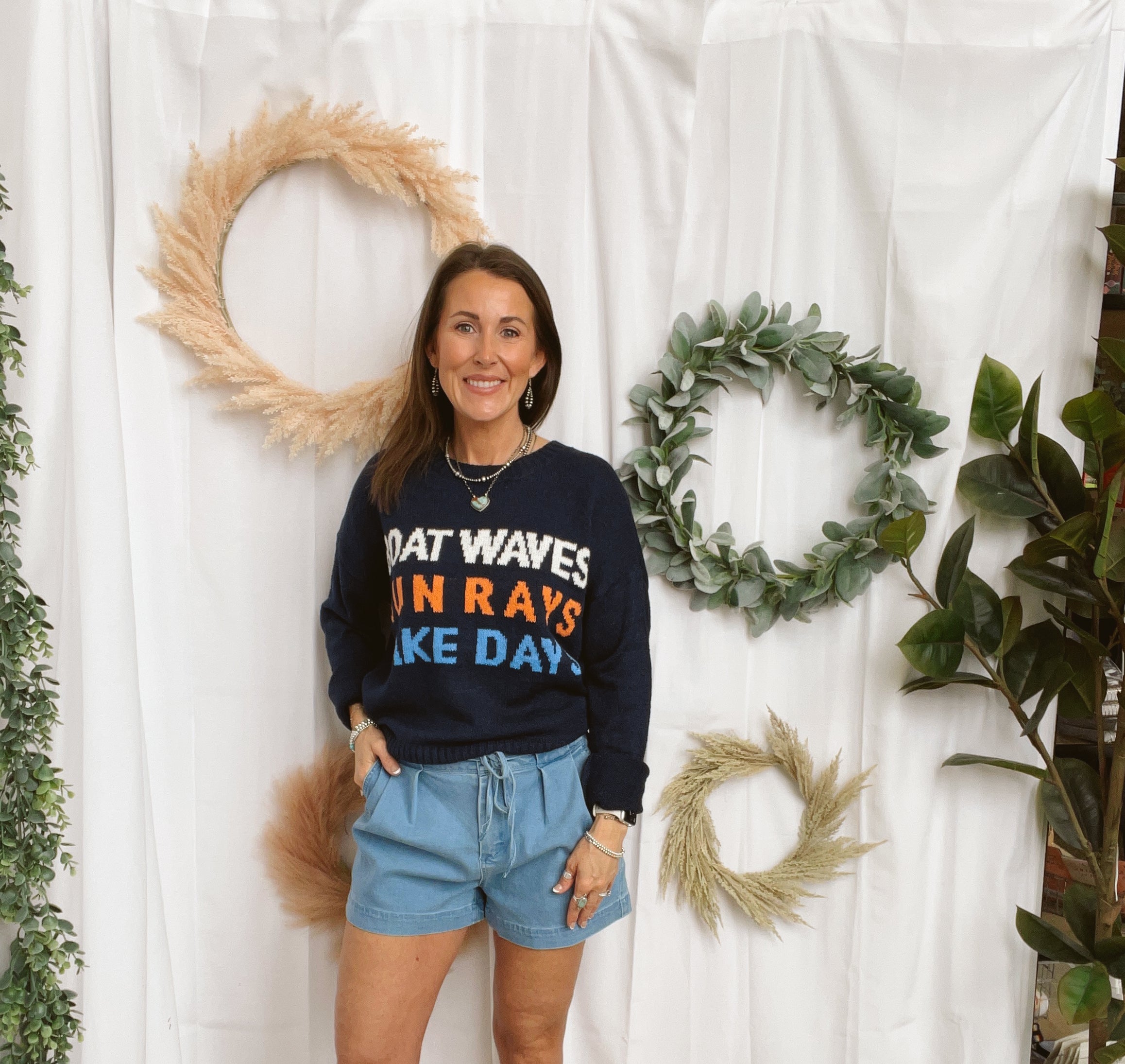 Risen Slouchy Pleated Shorts-Shorts-risen-The Silo Boutique, Women's Fashion Boutique Located in Warren and Grand Forks North Dakota