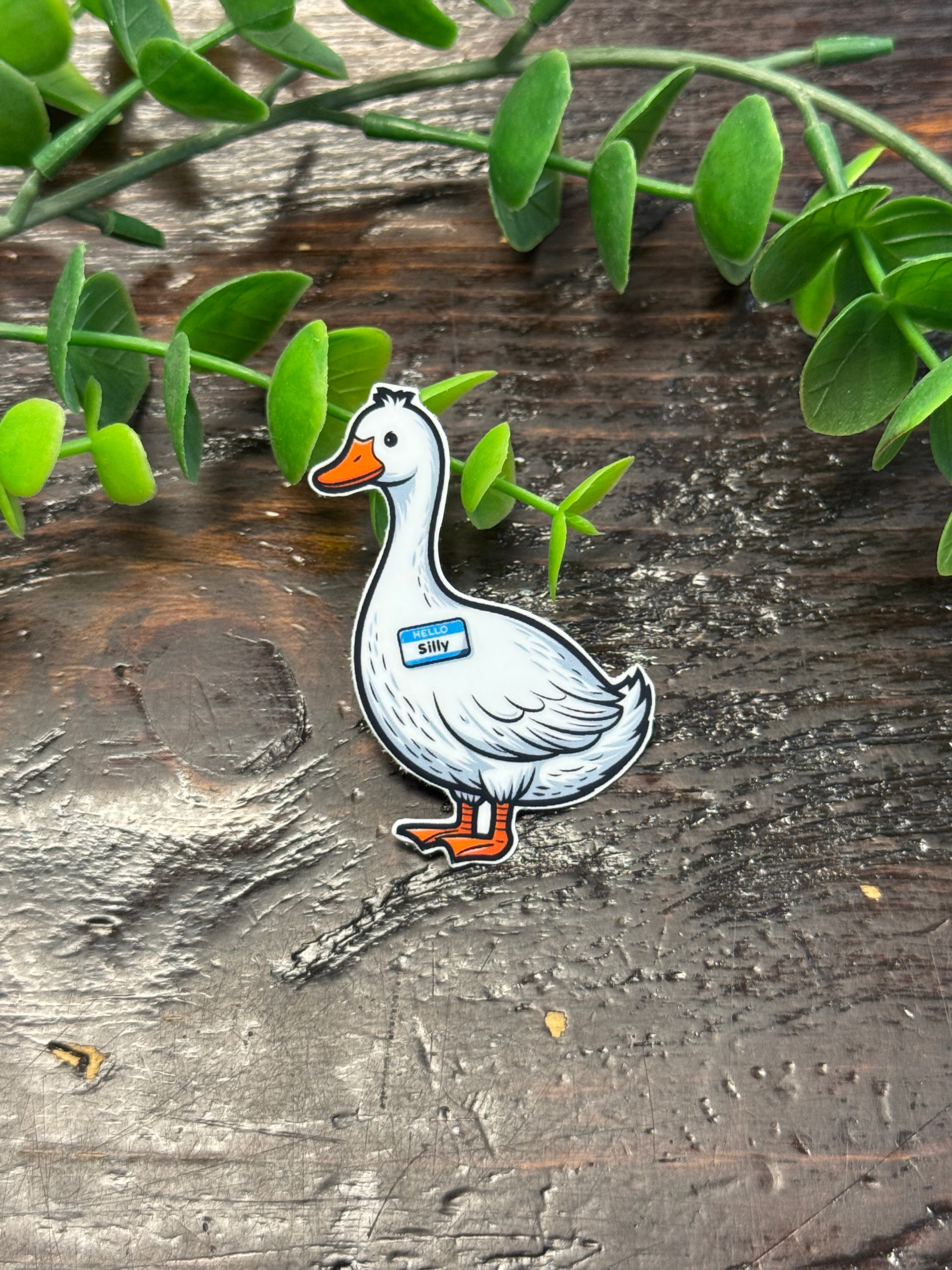 Silly Goose Sticker-Stickers-faire-The Silo Boutique, Women's Fashion Boutique Located in Warren and Grand Forks North Dakota